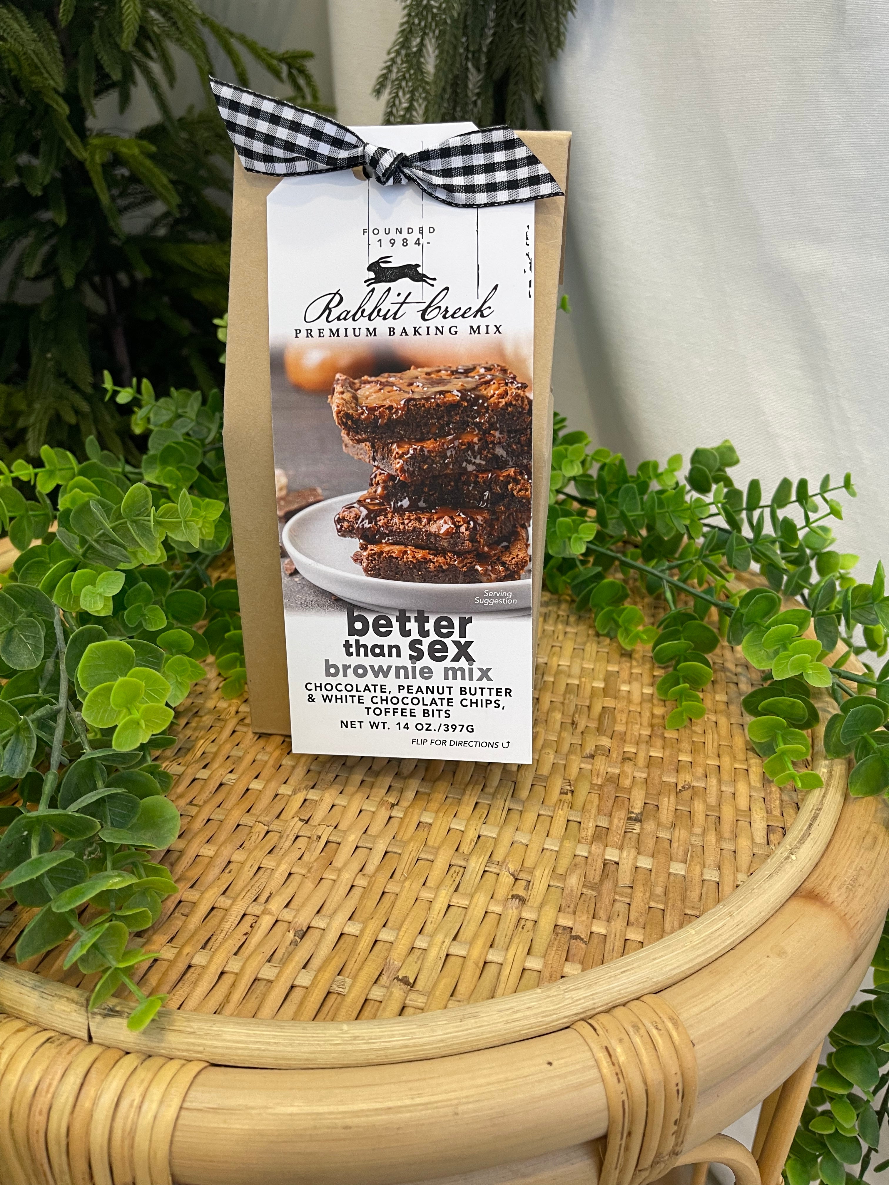 Better Than Sex Brownie Mix-bread-Rabbit Creek-The Silo Boutique, Women's Fashion Boutique Located in Warren and Grand Forks North Dakota