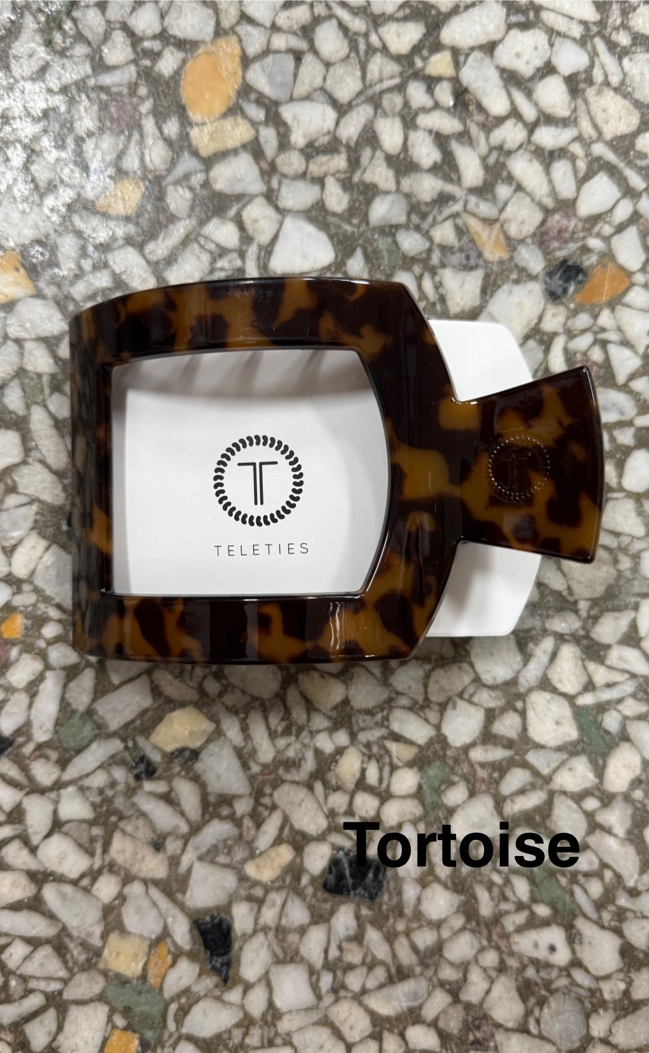 Teleties Square Flat Hair Clips-Hair Accessories-teleties-The Silo Boutique, Women's Fashion Boutique Located in Warren and Grand Forks North Dakota