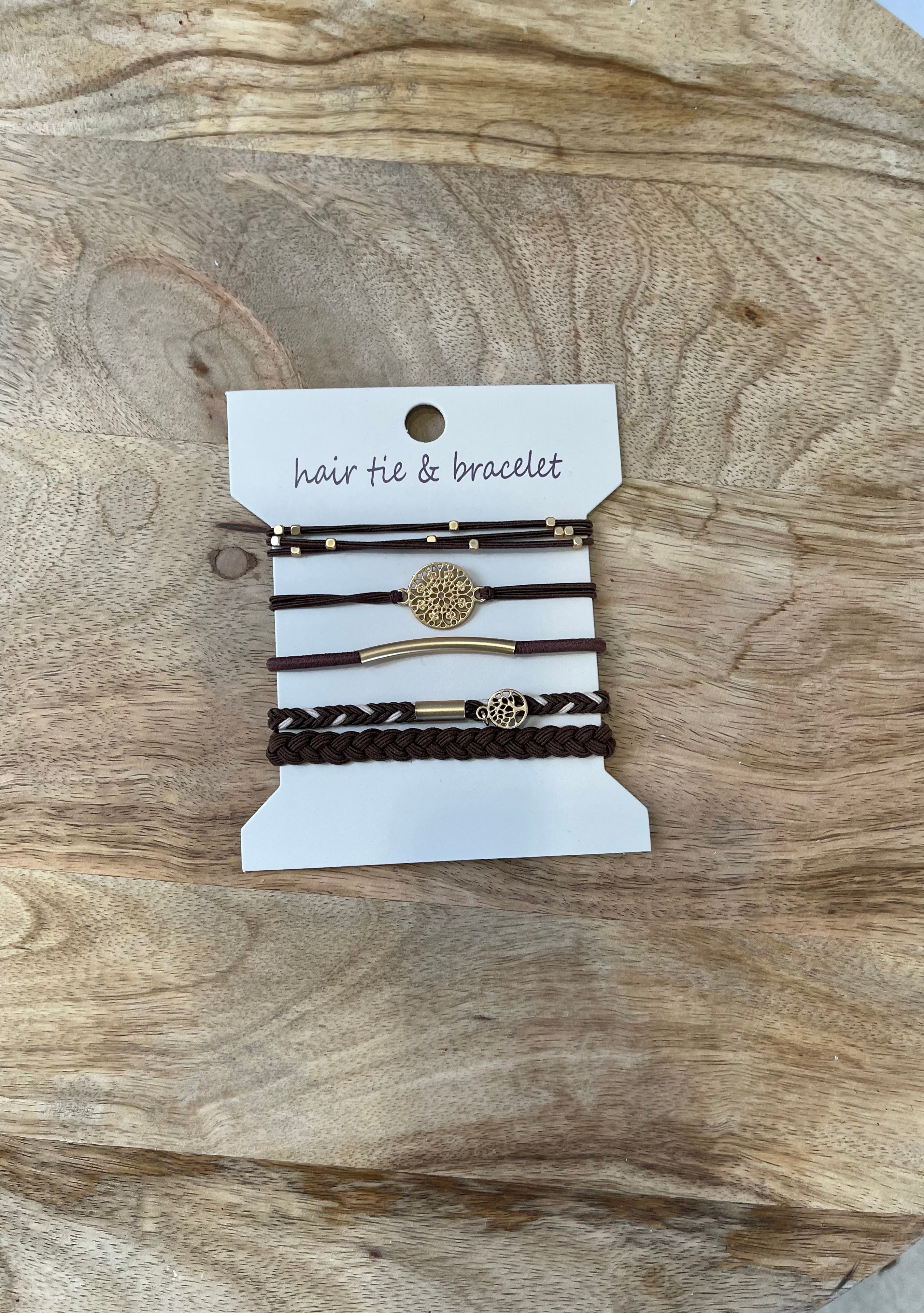 Joss Hair Ties Bracelet-Bracelets-joss-The Silo Boutique, Women's Fashion Boutique Located in Warren and Grand Forks North Dakota