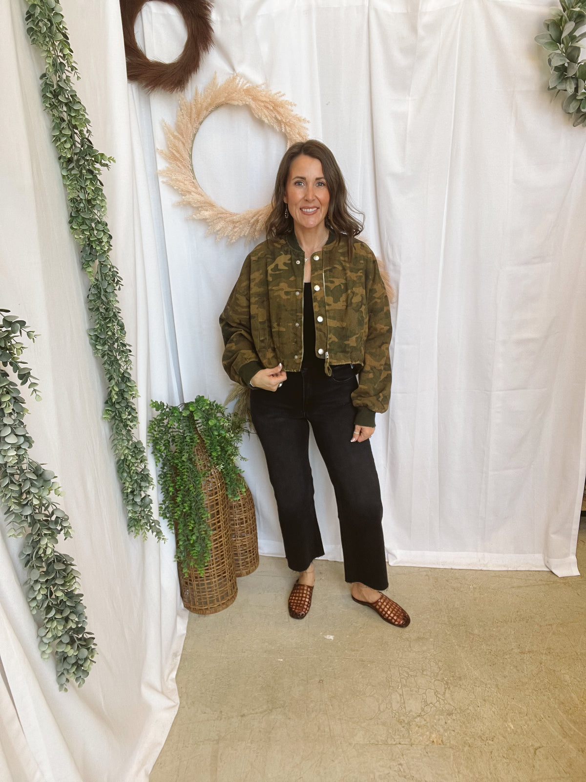 The Favorite Camo Jacket-Coats & Jackets-davi dani-The Silo Boutique, Women's Fashion Boutique Located in Warren and Grand Forks North Dakota