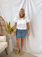 Vervet Fertile Cargo Skirt-Skirts-vervet-The Silo Boutique, Women's Fashion Boutique Located in Warren and Grand Forks North Dakota