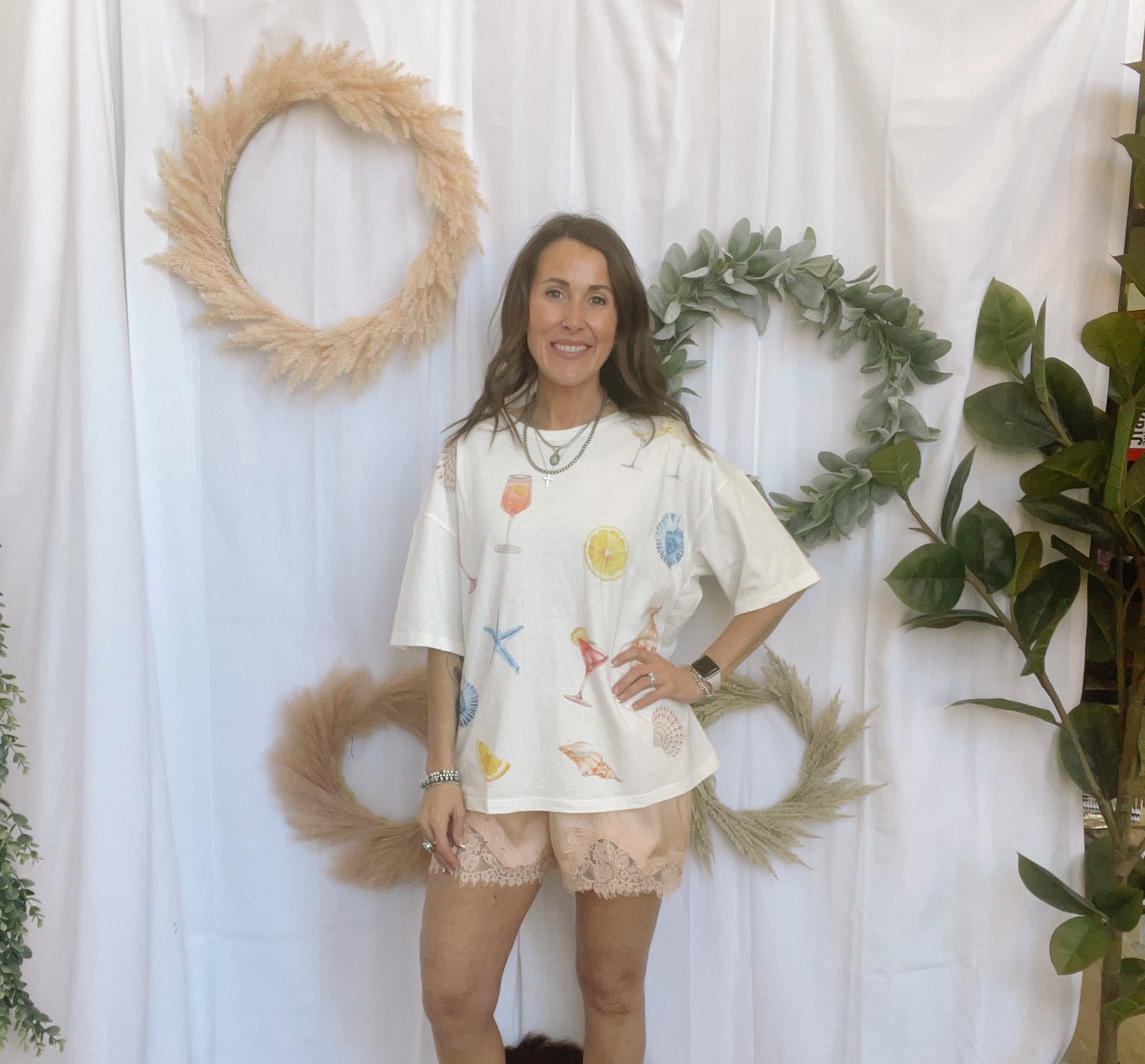 Sorbet Lace Shorts-Shorts-lelis-The Silo Boutique, Women's Fashion Boutique Located in Warren and Grand Forks North Dakota