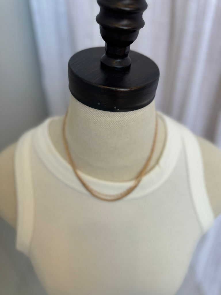 Double Snake + Largo Necklace-Necklaces-wall to wall-The Silo Boutique, Women's Fashion Boutique Located in Warren and Grand Forks North Dakota