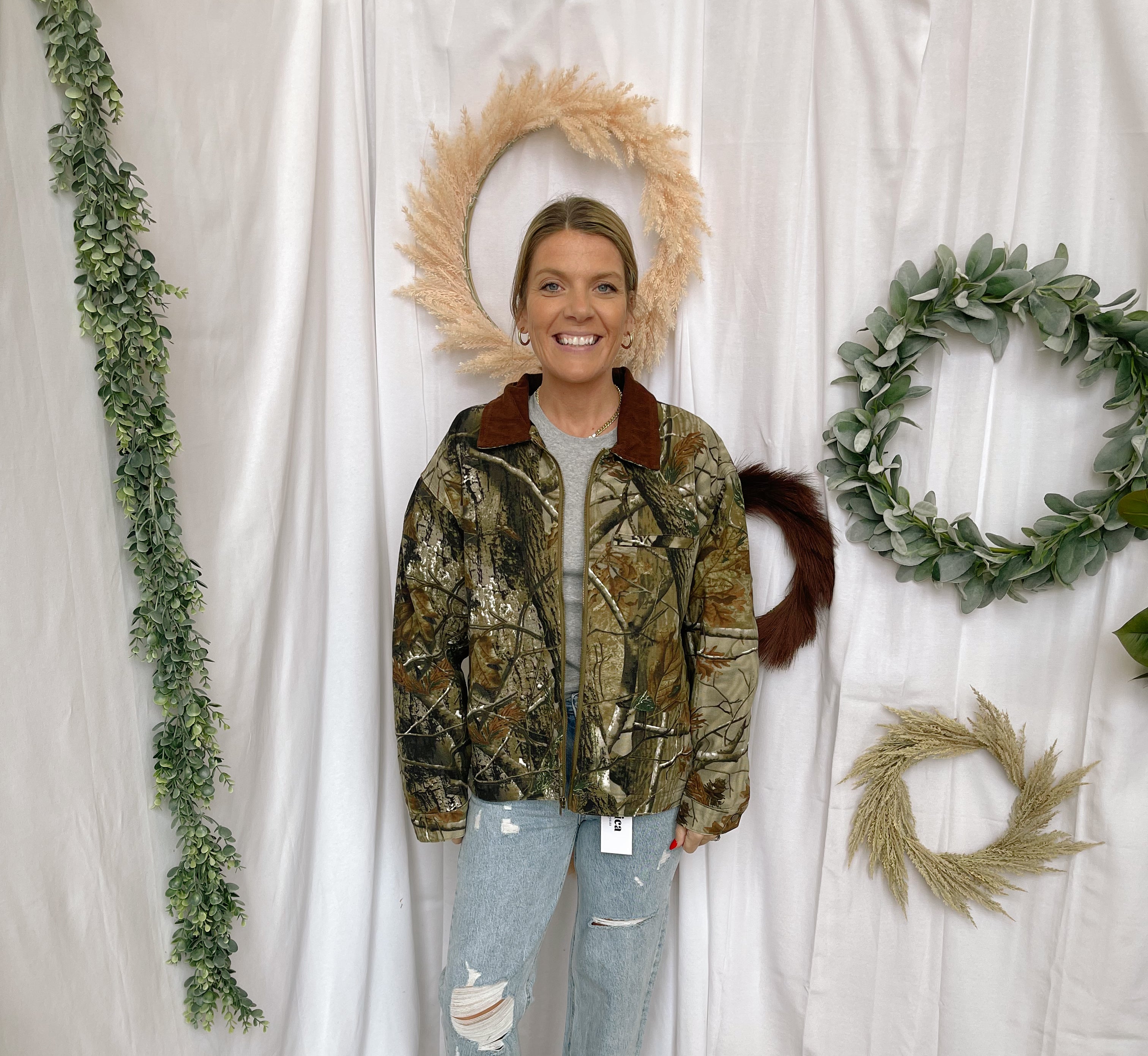 Laurel Camo Jacket-Coats & Jackets-tictoc-The Silo Boutique, Women's Fashion Boutique Located in Warren and Grand Forks North Dakota