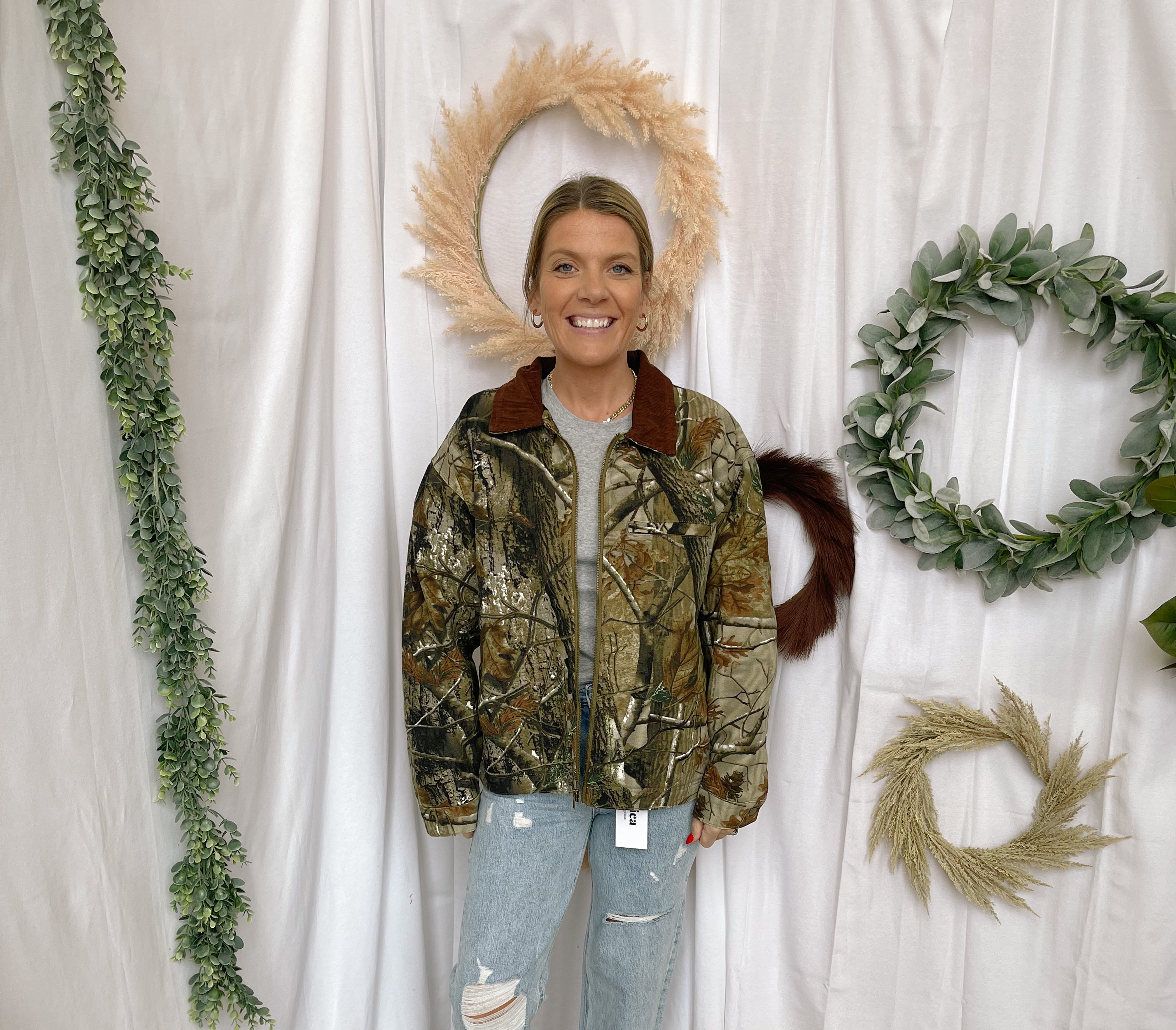 Laurel Camo Jacket-Coats & Jackets-tictoc-The Silo Boutique, Women's Fashion Boutique Located in Warren and Grand Forks North Dakota