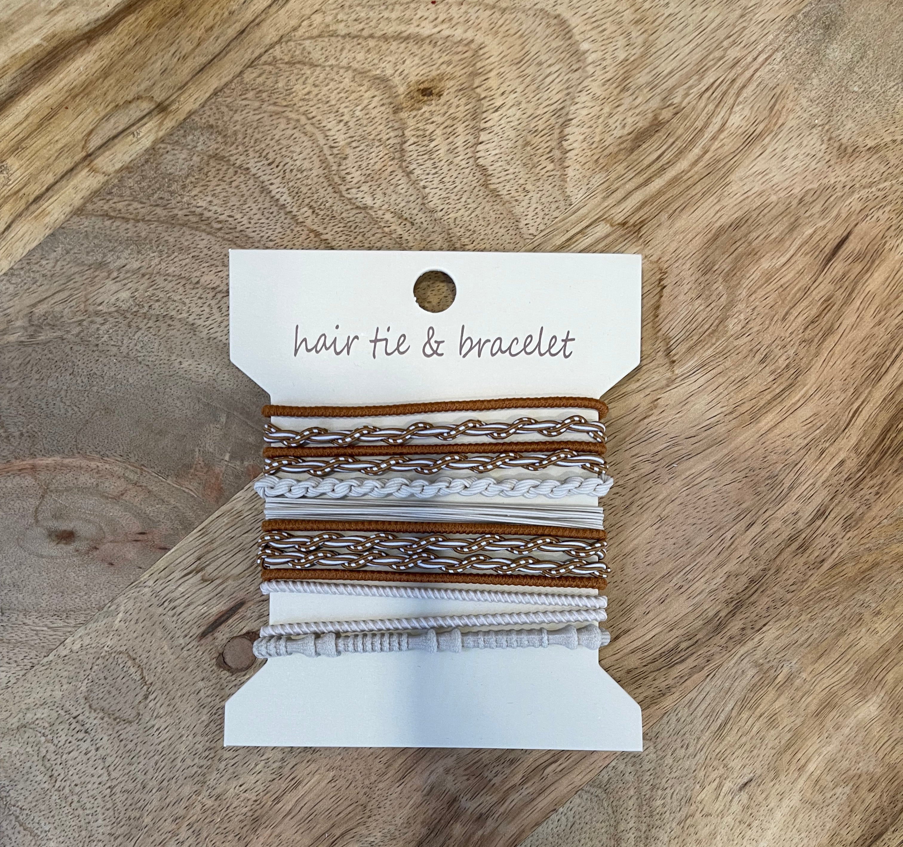Lynn Hair Ties Bracelet-Bracelets-joss-The Silo Boutique, Women's Fashion Boutique Located in Warren and Grand Forks North Dakota