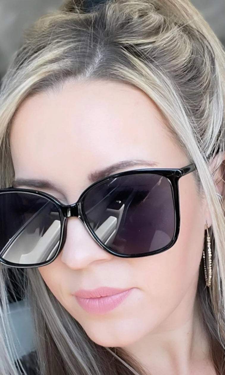 Dax High Class Black Sunglasses-Sunglasses-dax-The Silo Boutique, Women's Fashion Boutique Located in Warren and Grand Forks North Dakota