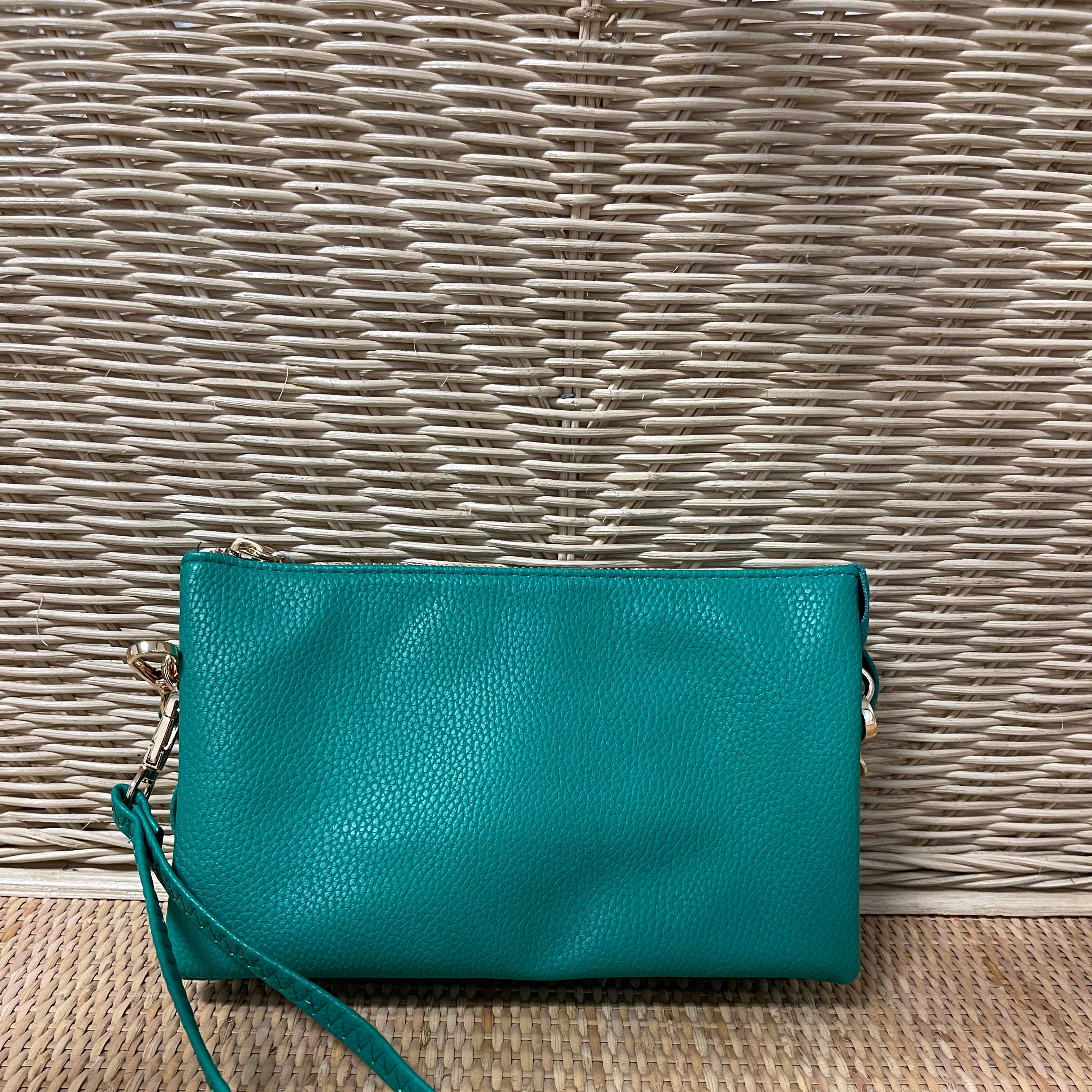 Riley 3 Compartment Crossbody/Wristlet-Crossbody Purses-Jen and Co-The Silo Boutique, Women's Fashion Boutique Located in Warren and Grand Forks North Dakota