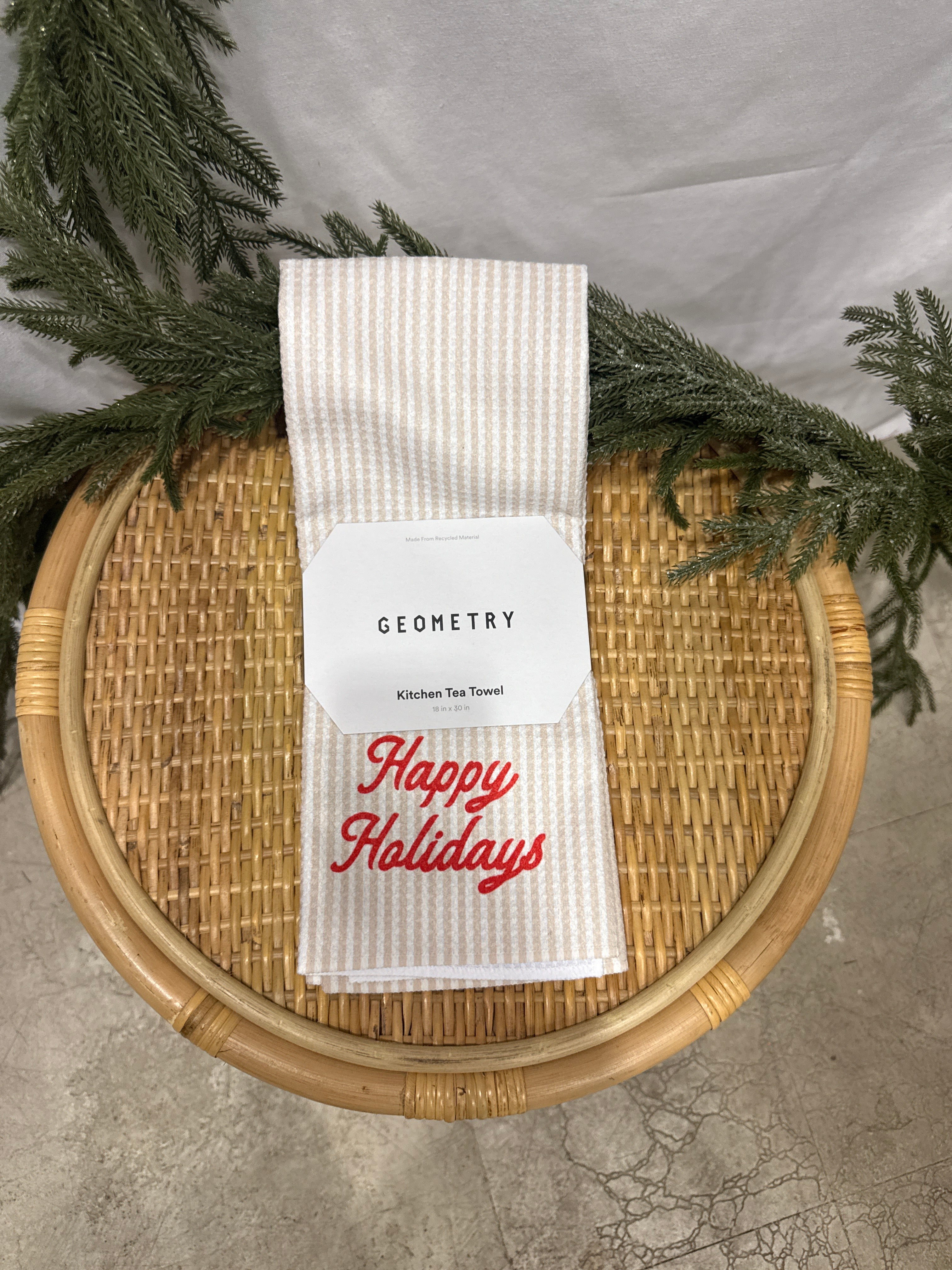 Geometry Tea Towel-dish cloth-geometry-The Silo Boutique, Women's Fashion Boutique Located in Warren and Grand Forks North Dakota