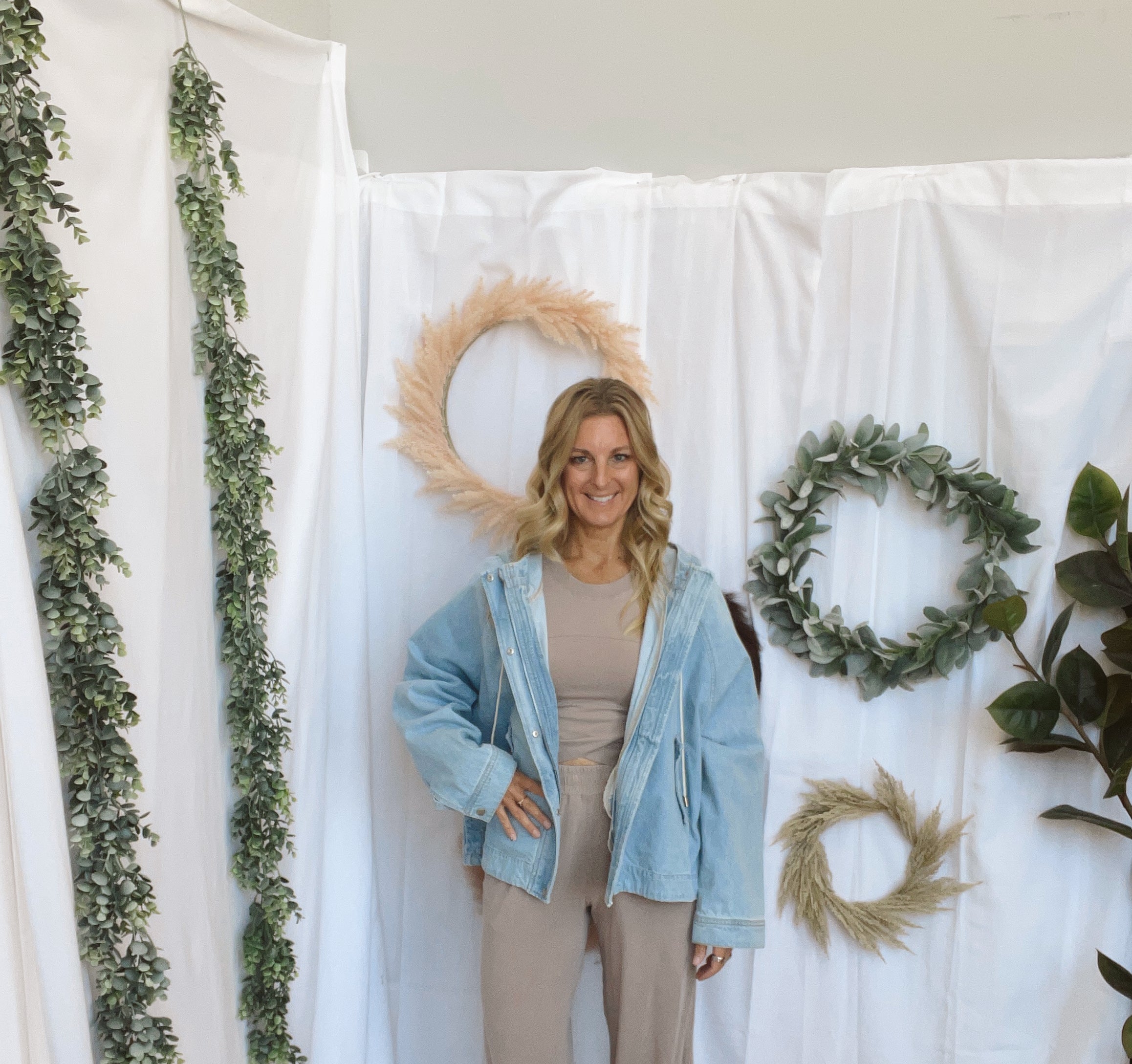Risen Light Hooded Denim Jacket-Coats & Jackets-risen-The Silo Boutique, Women's Fashion Boutique Located in Warren and Grand Forks North Dakota