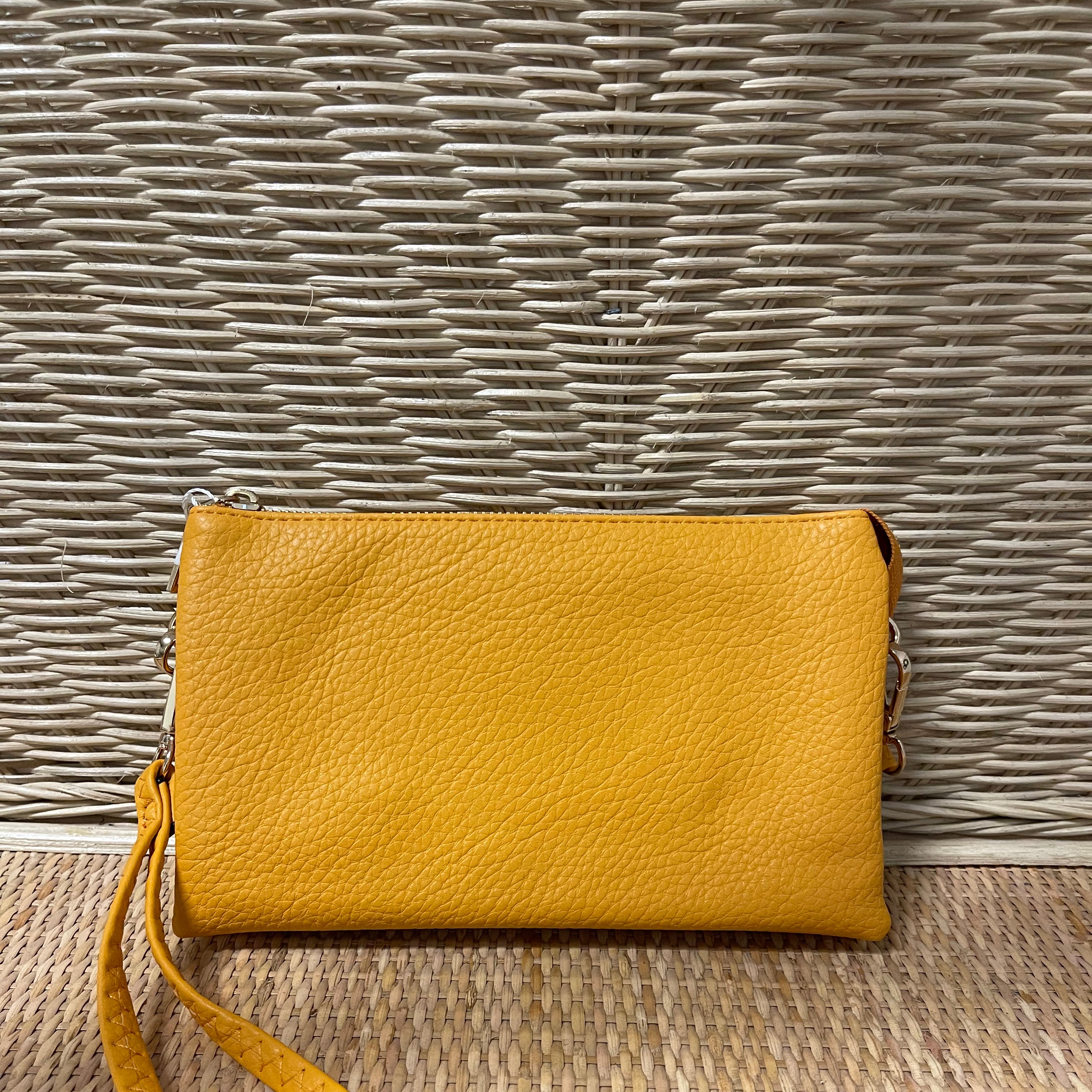 Riley 3 Compartment Crossbody/Wristlet-Crossbody Purses-Jen and Co-The Silo Boutique, Women's Fashion Boutique Located in Warren and Grand Forks North Dakota