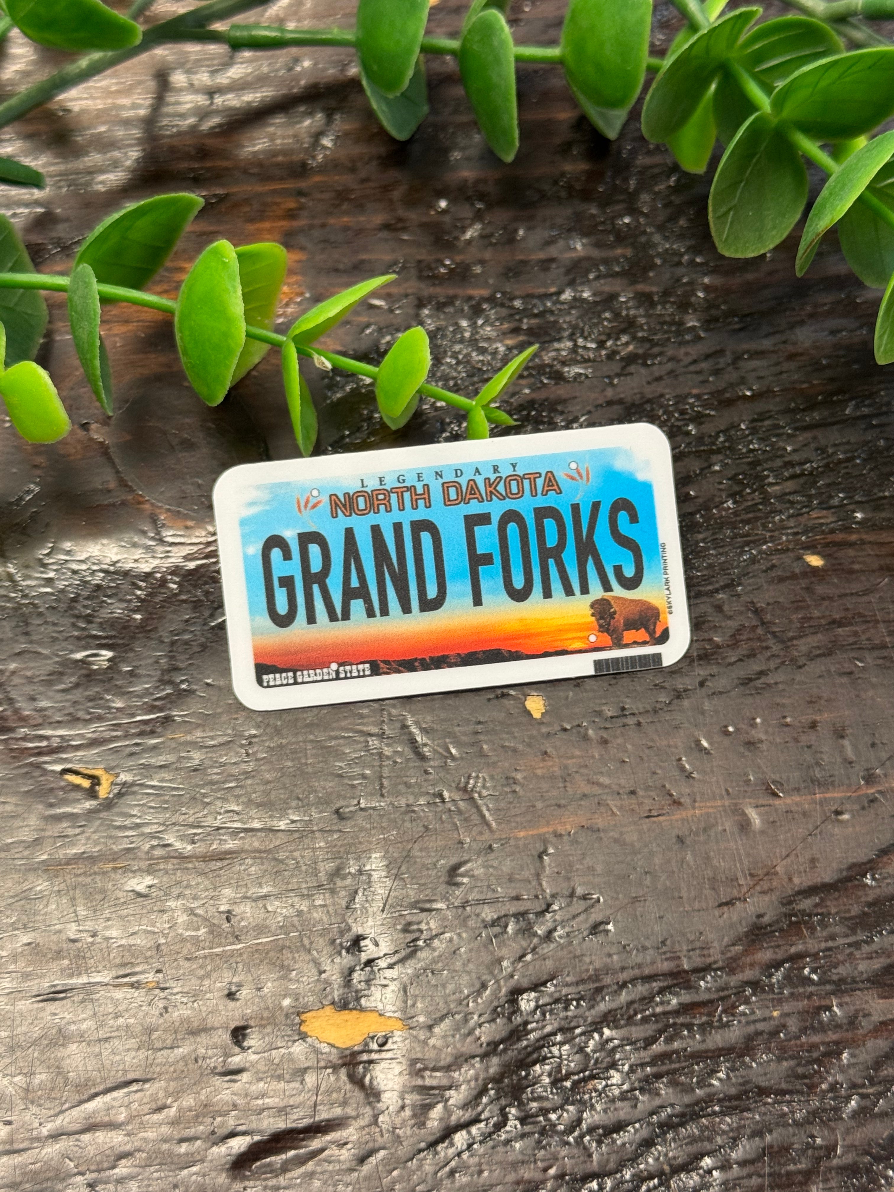 GF Plates Sticker-Stickers-faire-The Silo Boutique, Women's Fashion Boutique Located in Warren and Grand Forks North Dakota