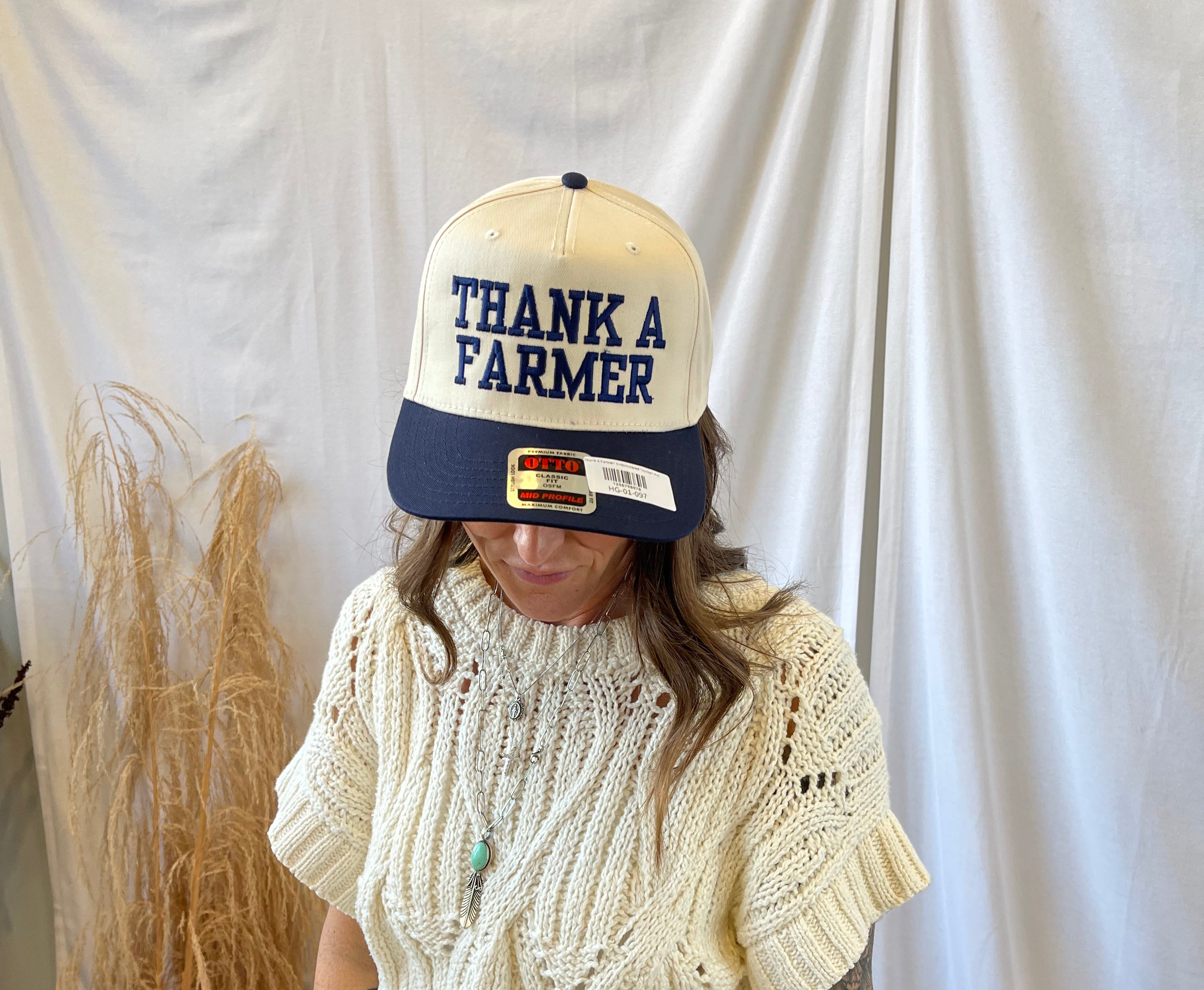 Thank A Farmer Hat-Hats-p&d-The Silo Boutique, Women's Fashion Boutique Located in Warren and Grand Forks North Dakota
