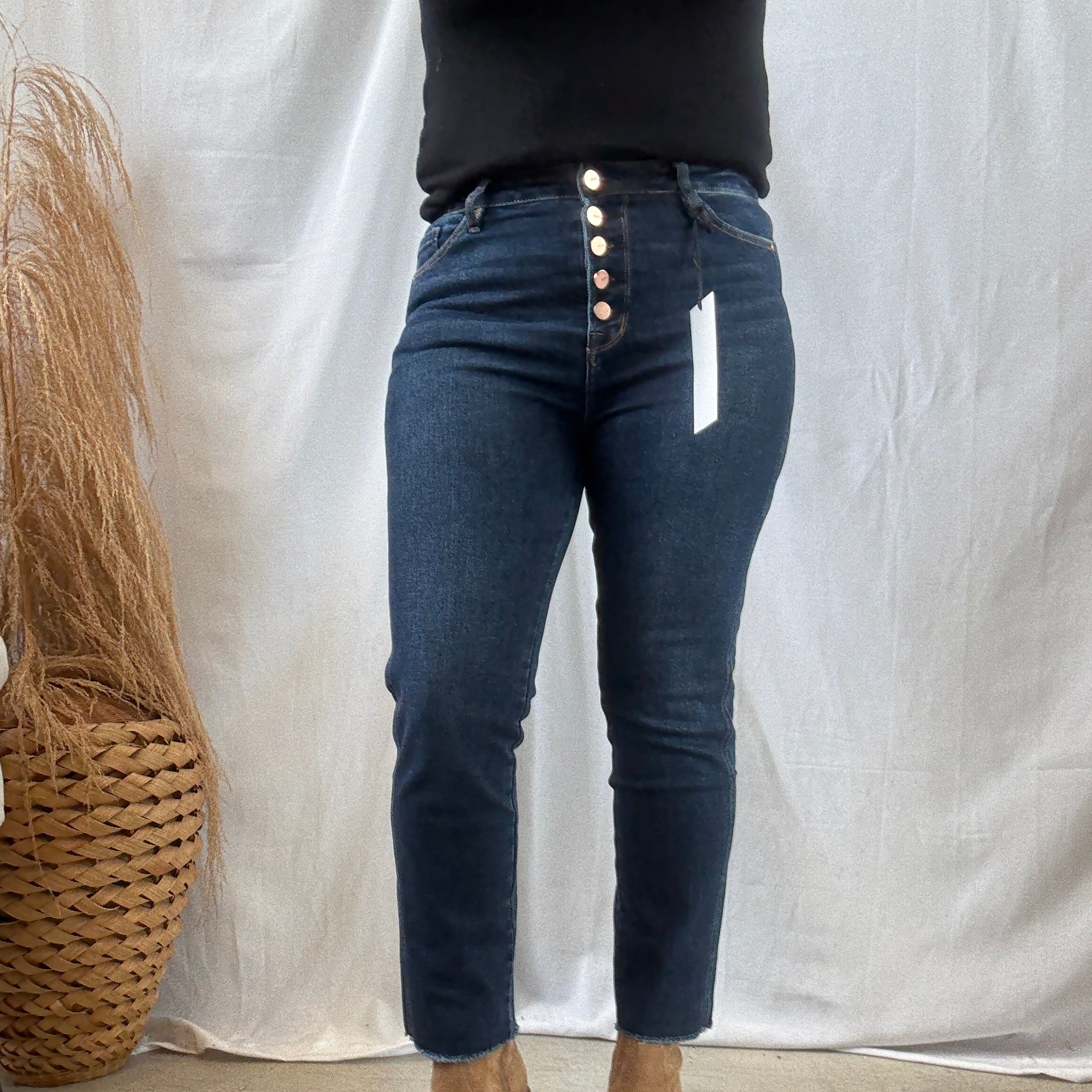 Mica Live In Dark Jeans-Jeans-mica-The Silo Boutique, Women's Fashion Boutique Located in Warren and Grand Forks North Dakota