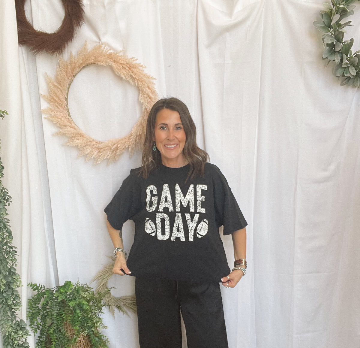 Race Day Sweatpants-Black-sweatpants-jade by jane-The Silo Boutique, Women's Fashion Boutique Located in Warren and Grand Forks North Dakota