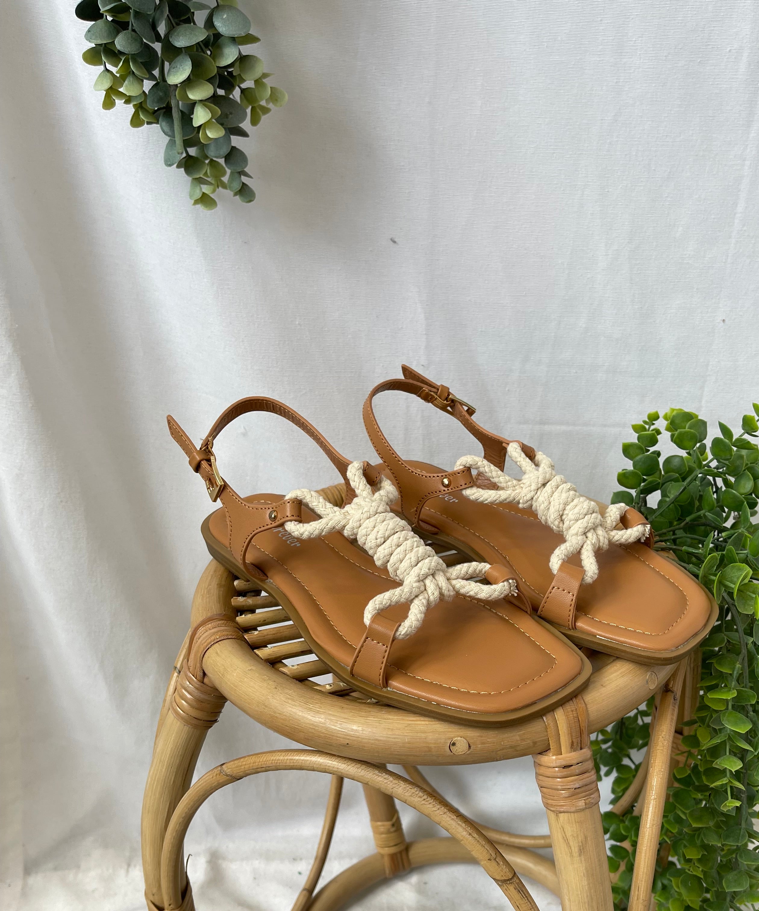 Hayden Rope Sandal-Sandals-Forever Link-The Silo Boutique, Women's Fashion Boutique Located in Warren and Grand Forks North Dakota