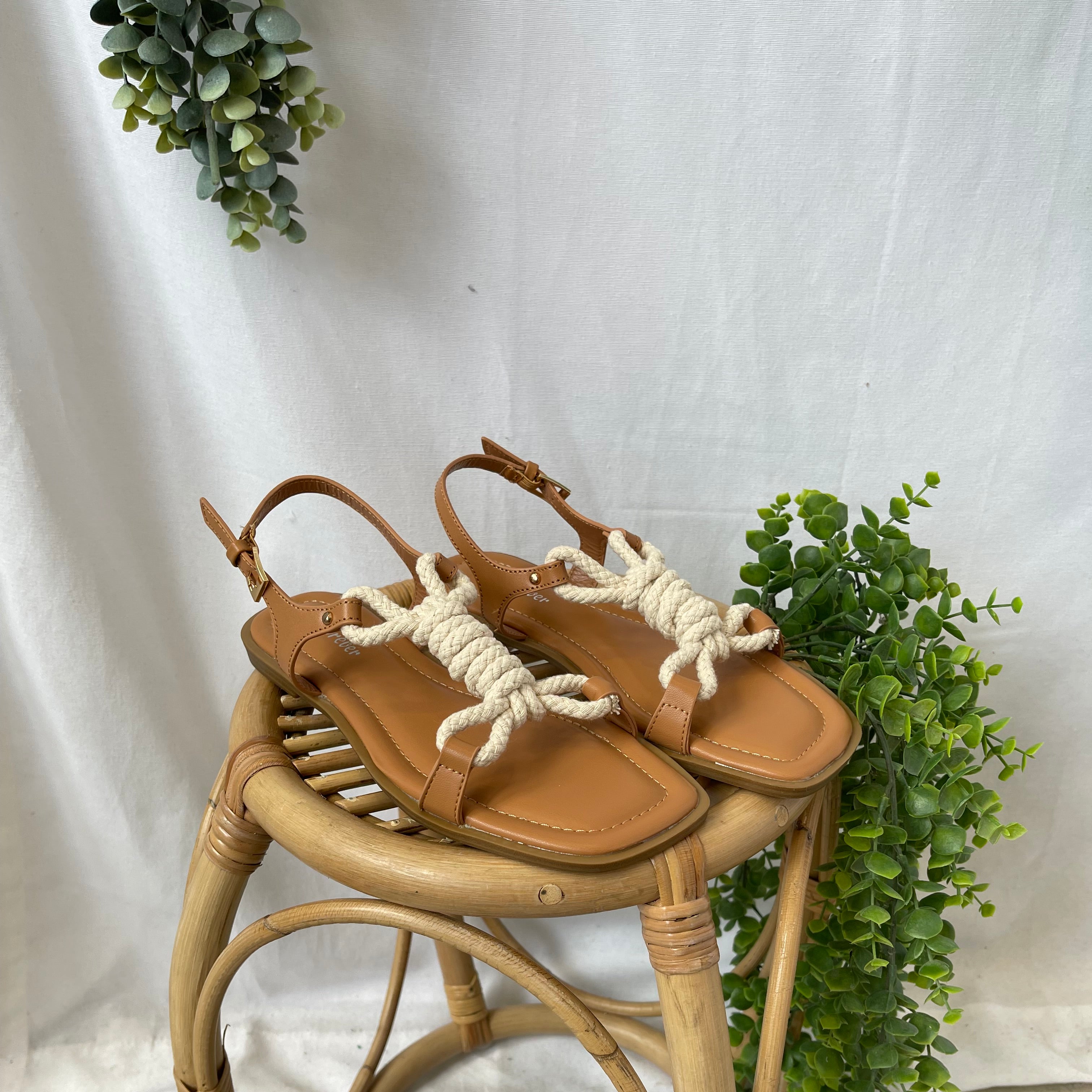 Hayden Rope Sandal-Sandals-Forever Link-The Silo Boutique, Women's Fashion Boutique Located in Warren and Grand Forks North Dakota