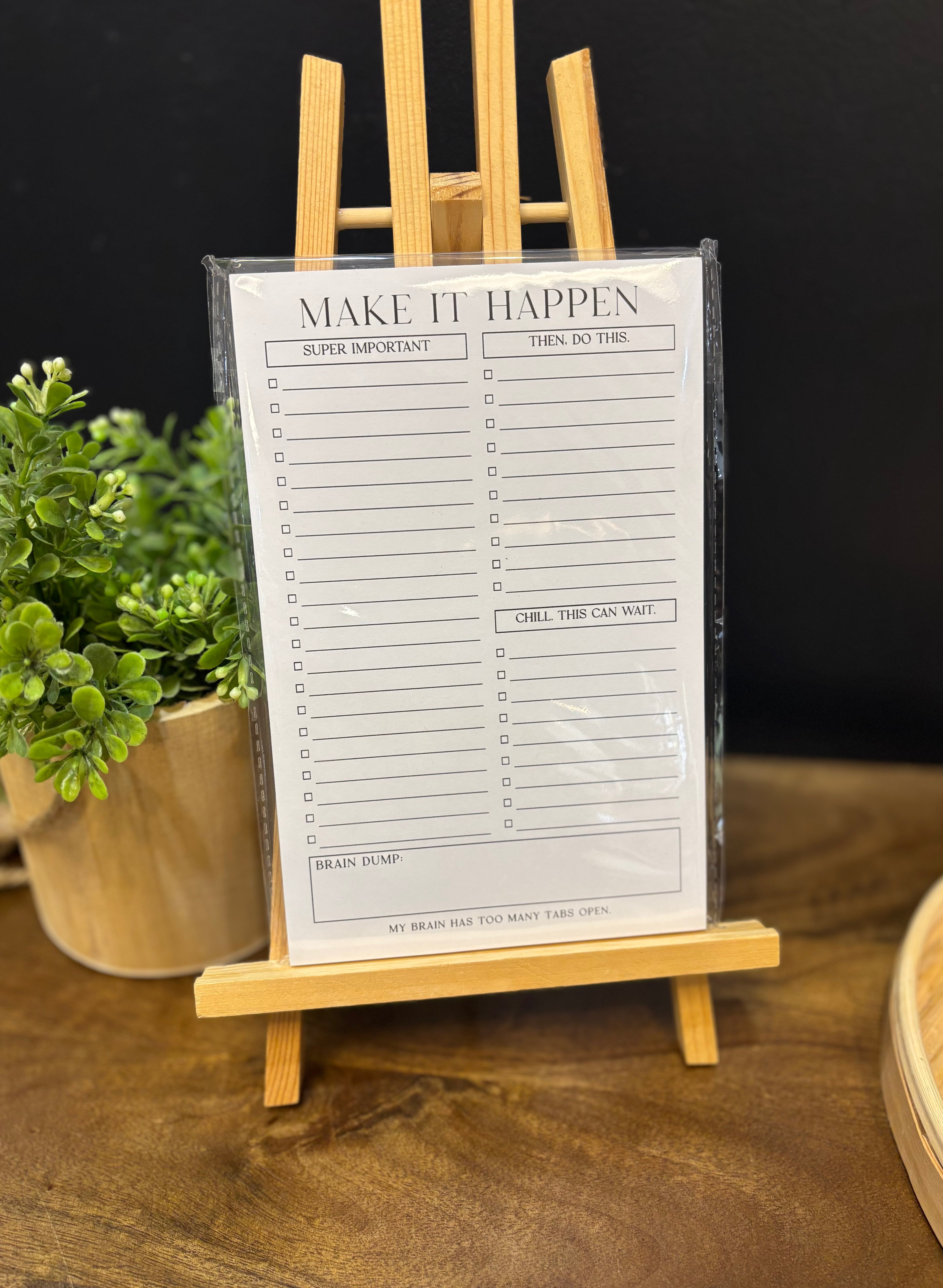 Make it Happen Notepad-note pads-faire-The Silo Boutique, Women's Fashion Boutique Located in Warren and Grand Forks North Dakota