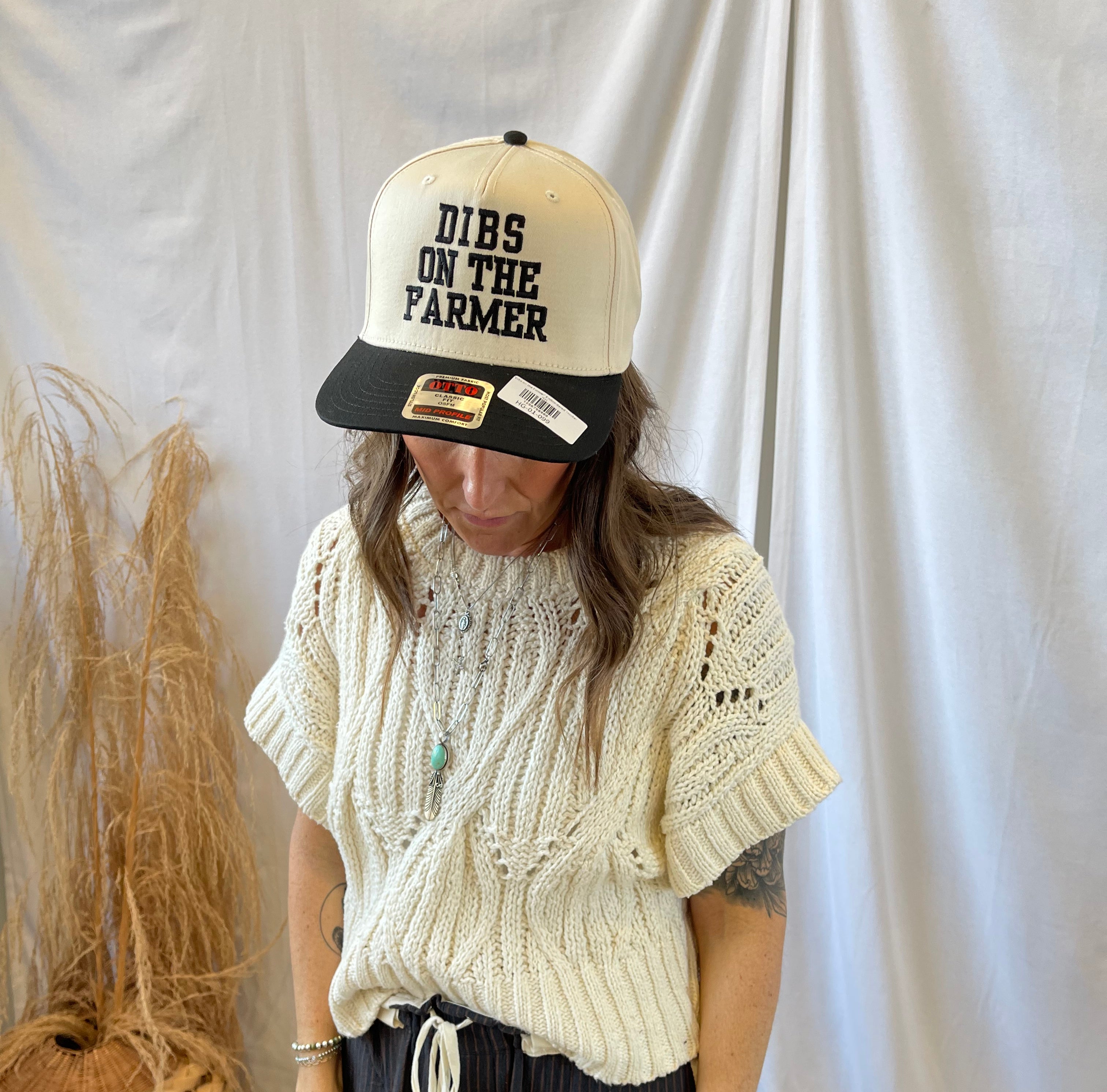 Dibs on the Farmer Hat-Hats-p&d-The Silo Boutique, Women's Fashion Boutique Located in Warren and Grand Forks North Dakota