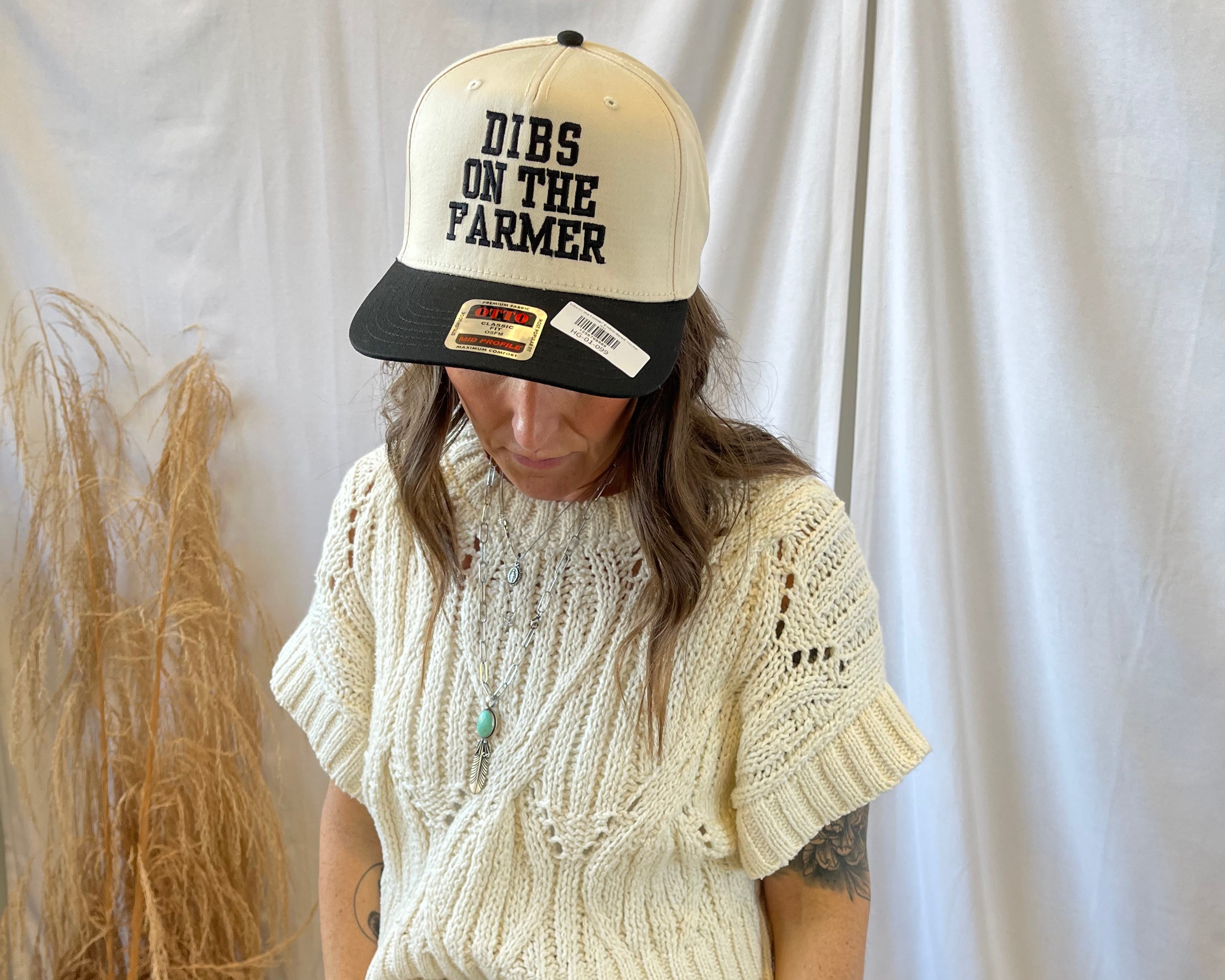 Dibs on the Farmer Hat-Hats-p&d-The Silo Boutique, Women's Fashion Boutique Located in Warren and Grand Forks North Dakota