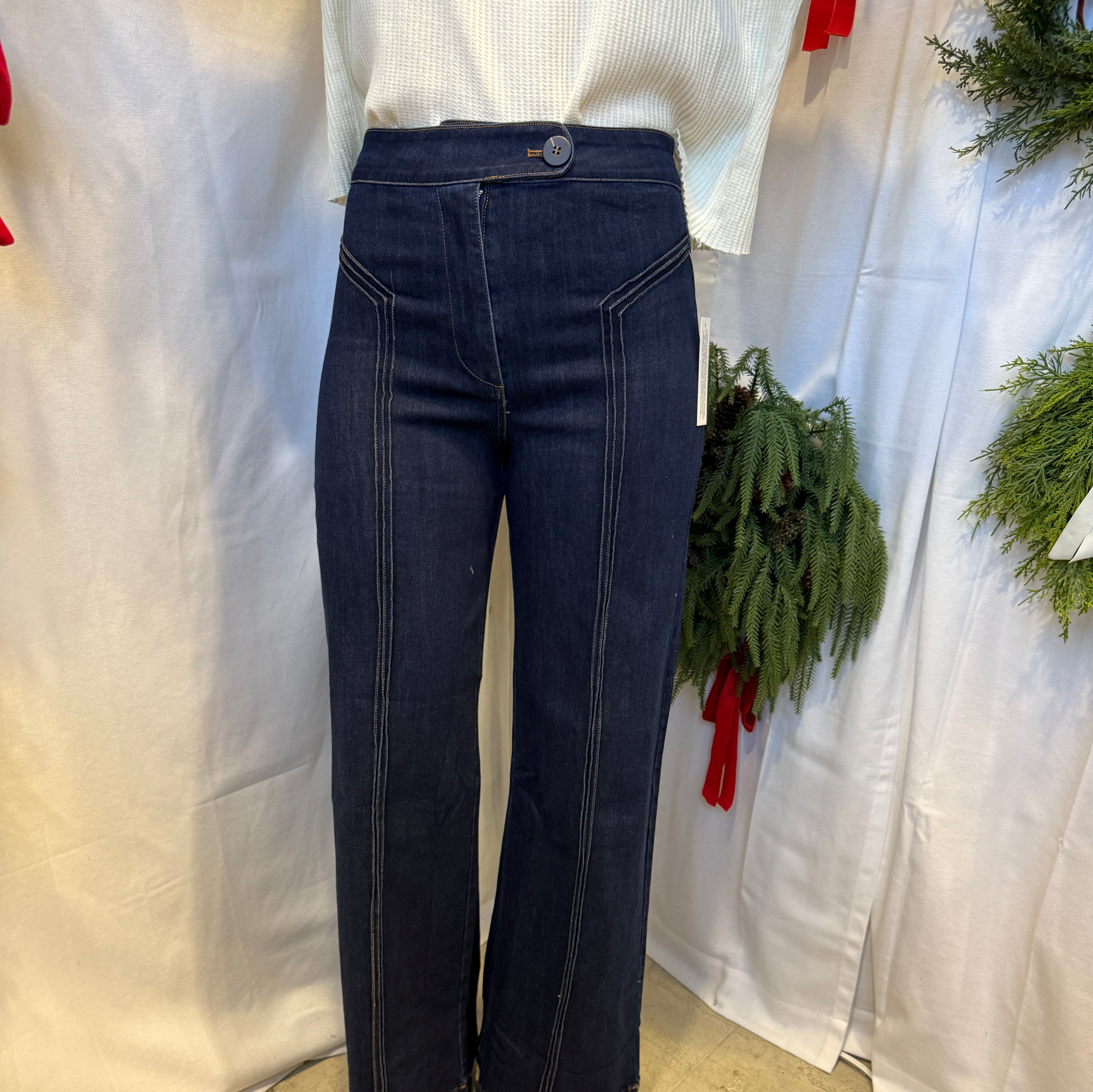 Fate Dark Denim Flare Jean-Jeans-fate-The Silo Boutique, Women's Fashion Boutique Located in Warren and Grand Forks North Dakota