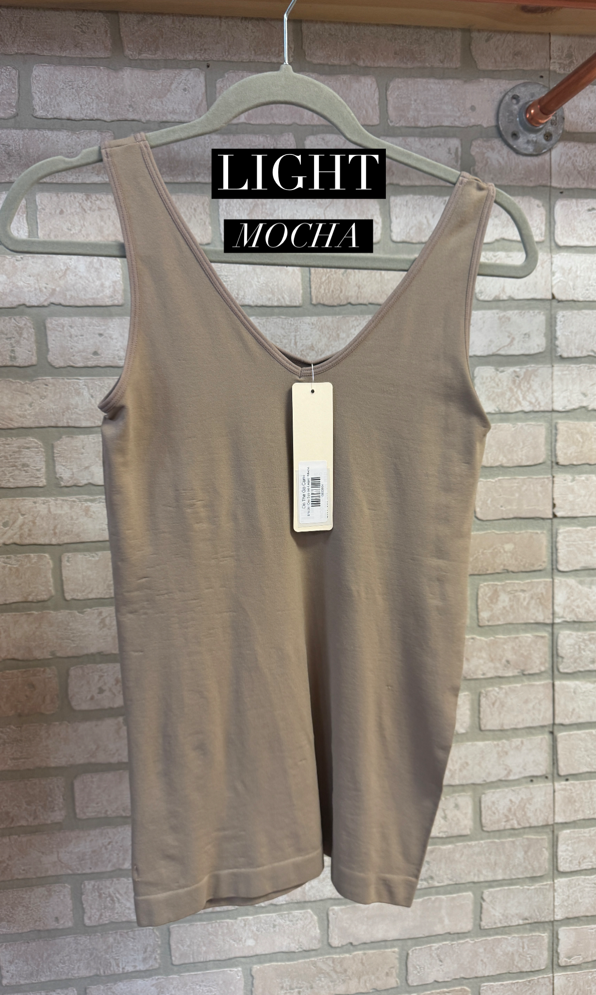 On The Go Cami-Cami-yelete-The Silo Boutique, Women's Fashion Boutique Located in Warren and Grand Forks North Dakota