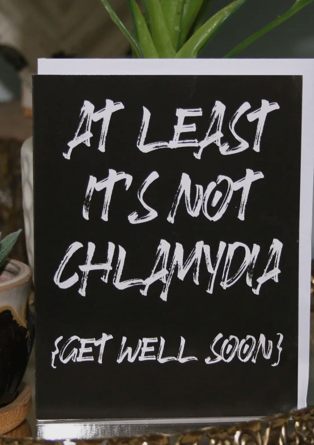 Not Chlamydia Card-Cards-crooked halo-The Silo Boutique, Women's Fashion Boutique Located in Warren and Grand Forks North Dakota