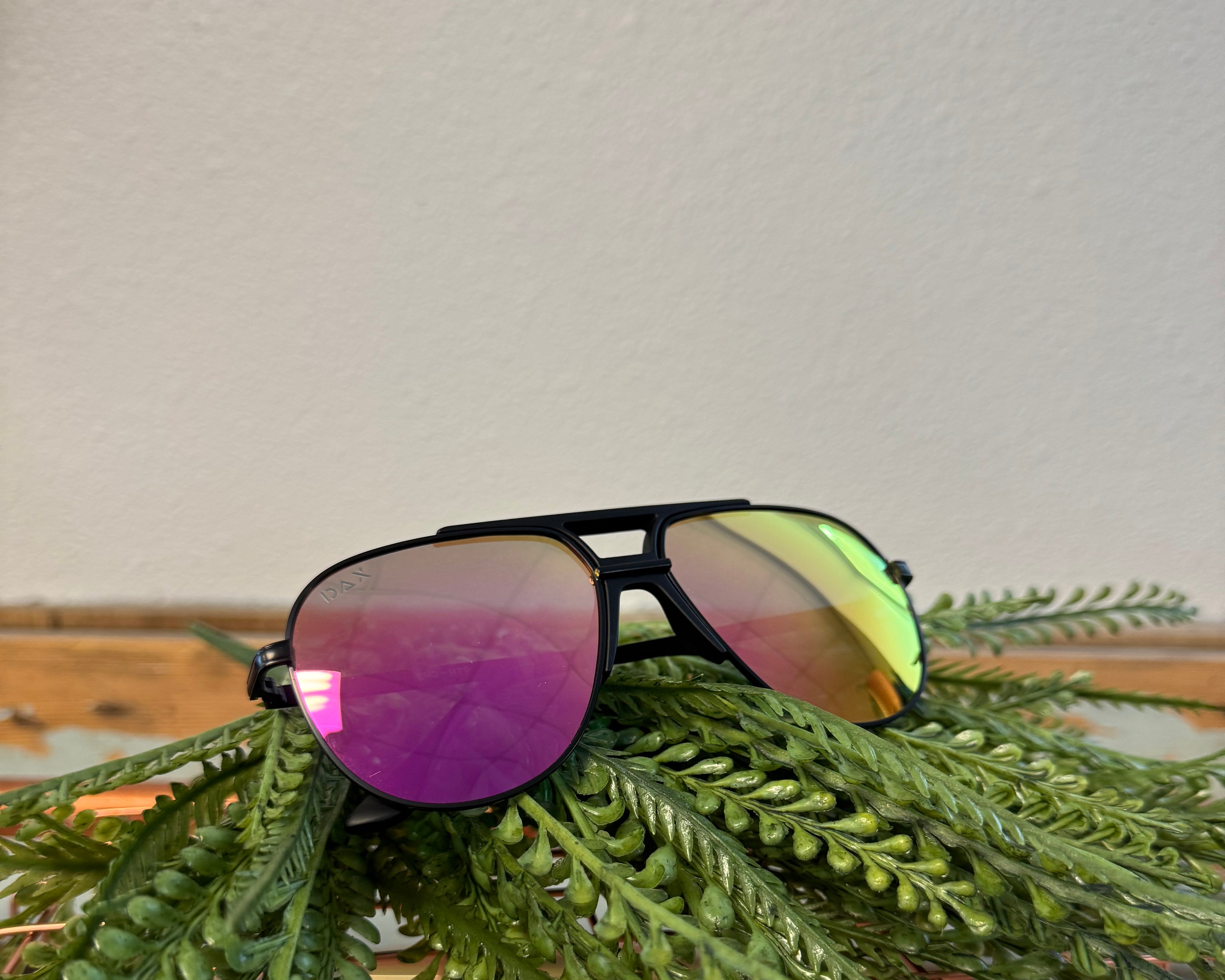 Dax Brooks Pink Sunglasses-Sunglasses-dax-The Silo Boutique, Women's Fashion Boutique Located in Warren and Grand Forks North Dakota