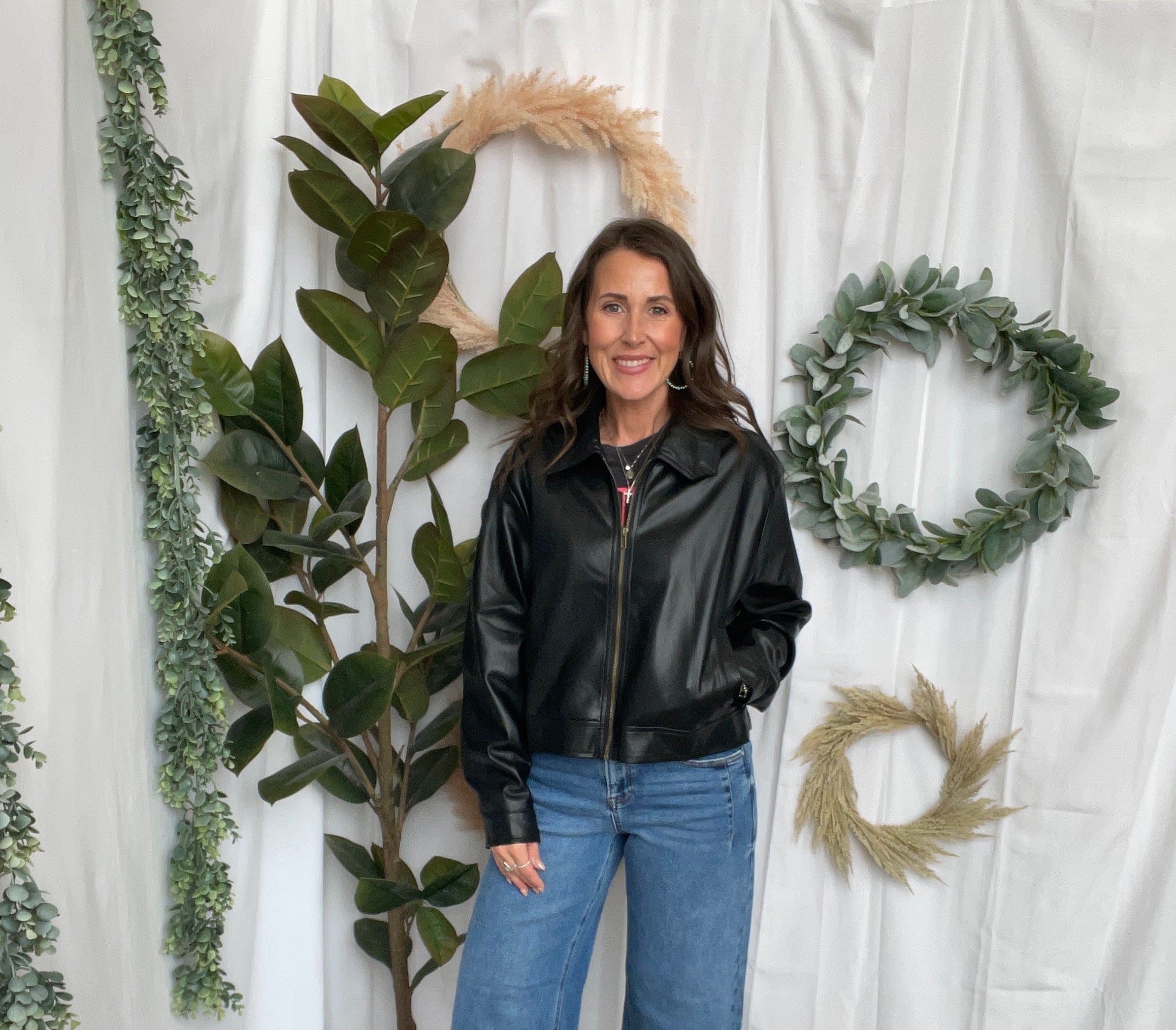 Risen Slouchy Wide Leg Jeans-Jeans-risen-The Silo Boutique, Women's Fashion Boutique Located in Warren and Grand Forks North Dakota