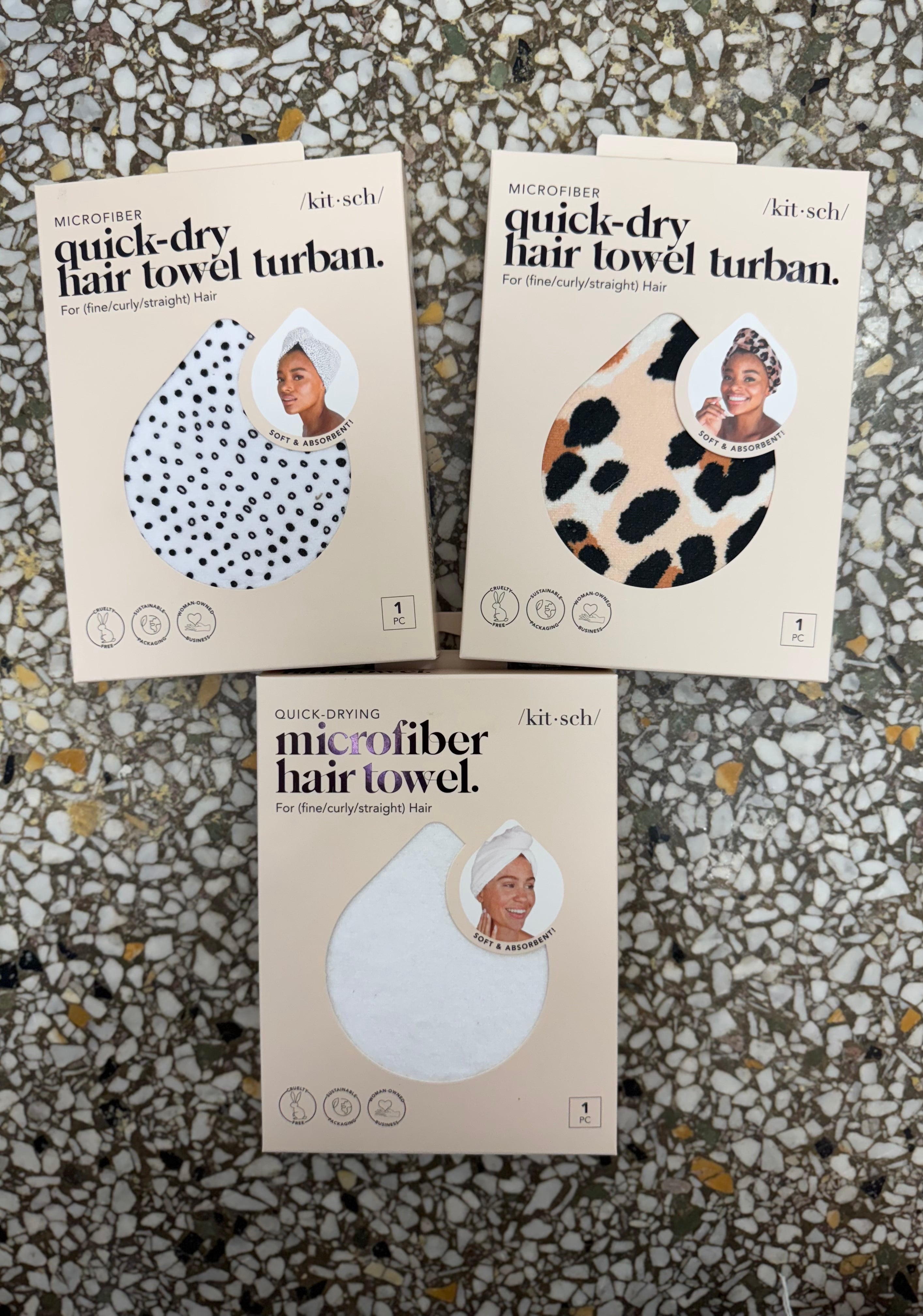 Quick-Dry Hair Towel Wrap-Hair Accessories-kitsch-The Silo Boutique, Women's Fashion Boutique Located in Warren and Grand Forks North Dakota