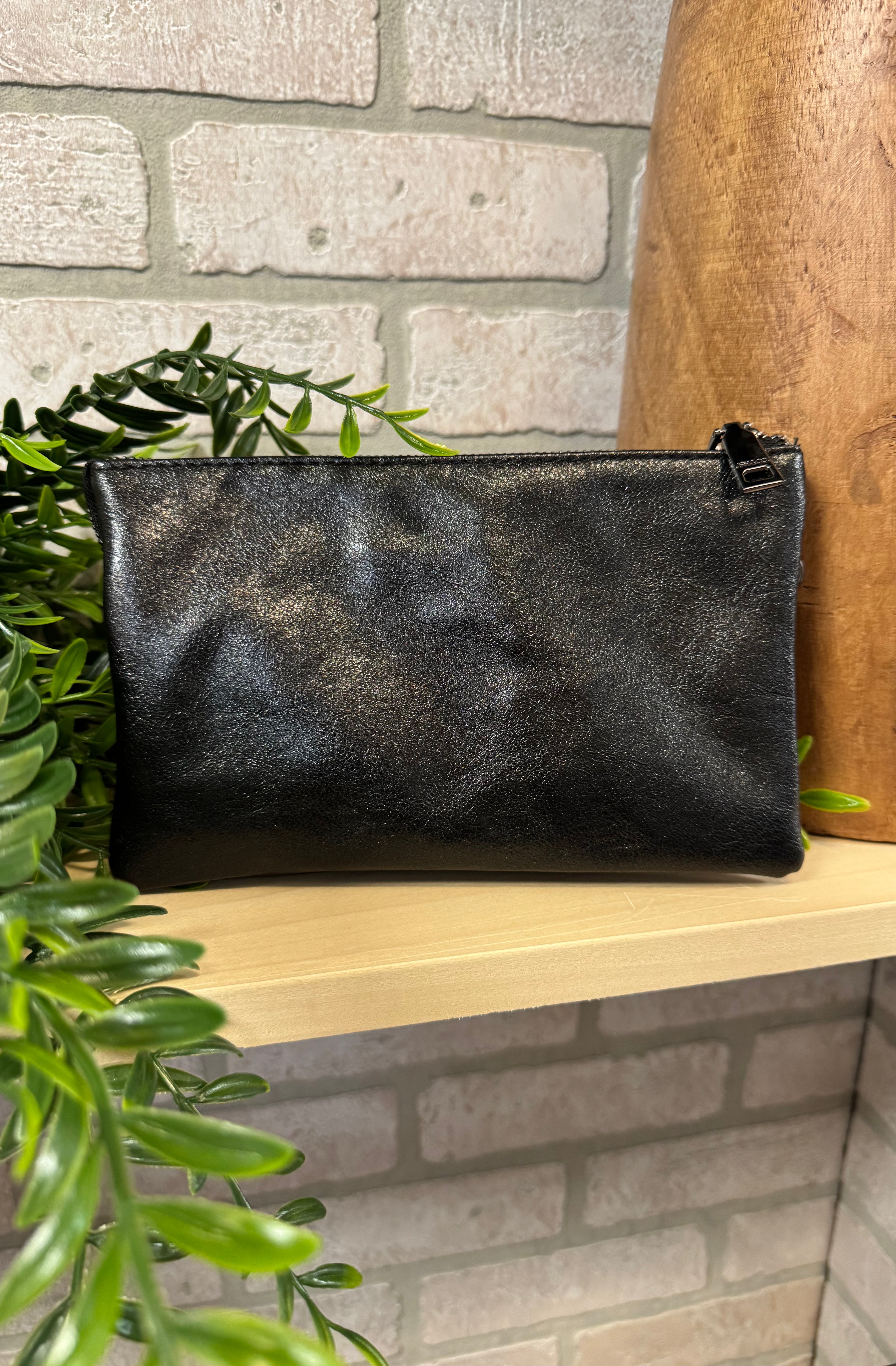 Riley 3 Compartment Crossbody/Wristlet-Crossbody Purses-Jen and Co-The Silo Boutique, Women's Fashion Boutique Located in Warren and Grand Forks North Dakota