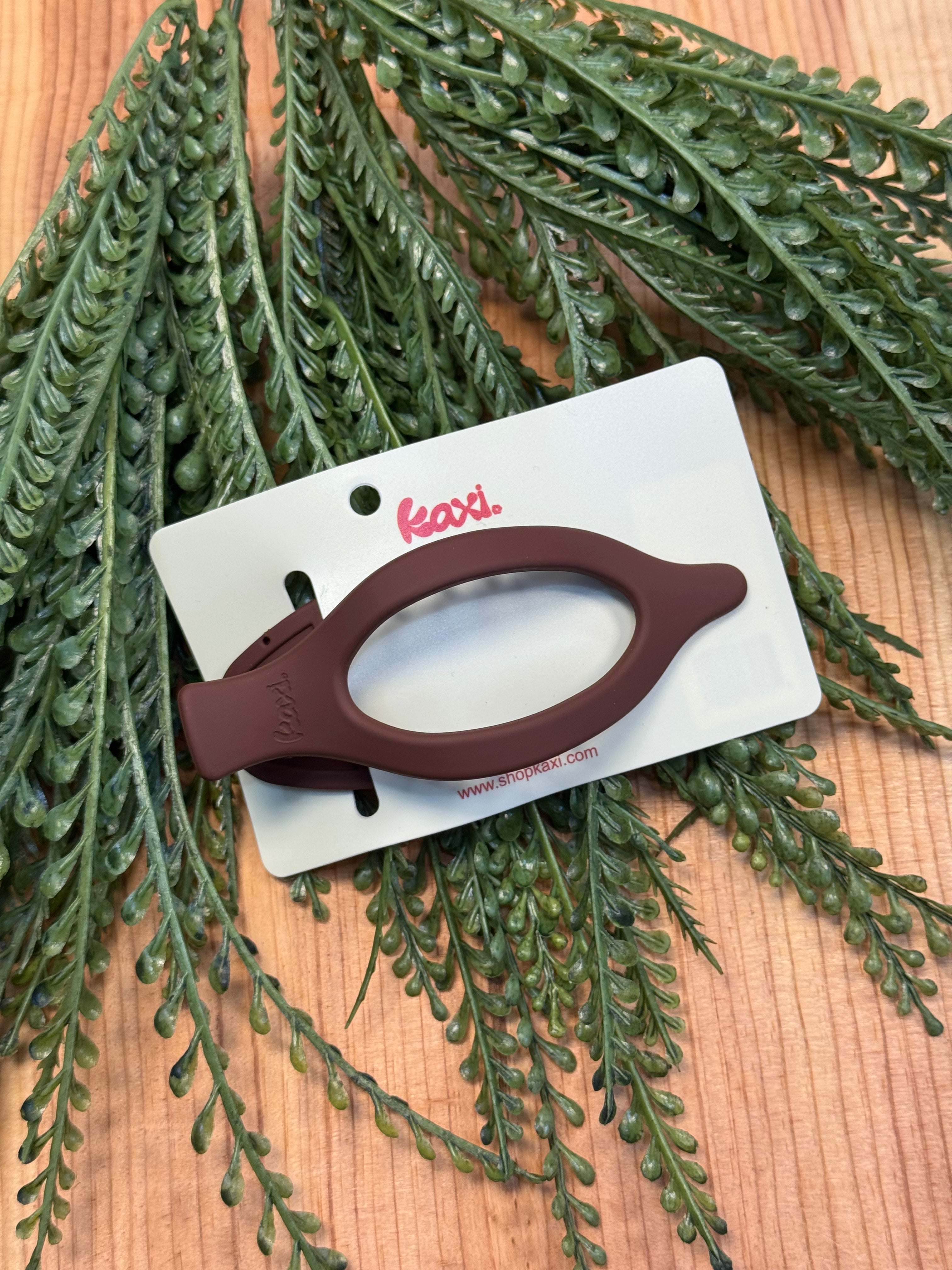 KAXI Lay Down 2.0 Claw Clip-Matte Brown-Hair Accessories-zad-The Silo Boutique, Women's Fashion Boutique Located in Warren and Grand Forks North Dakota