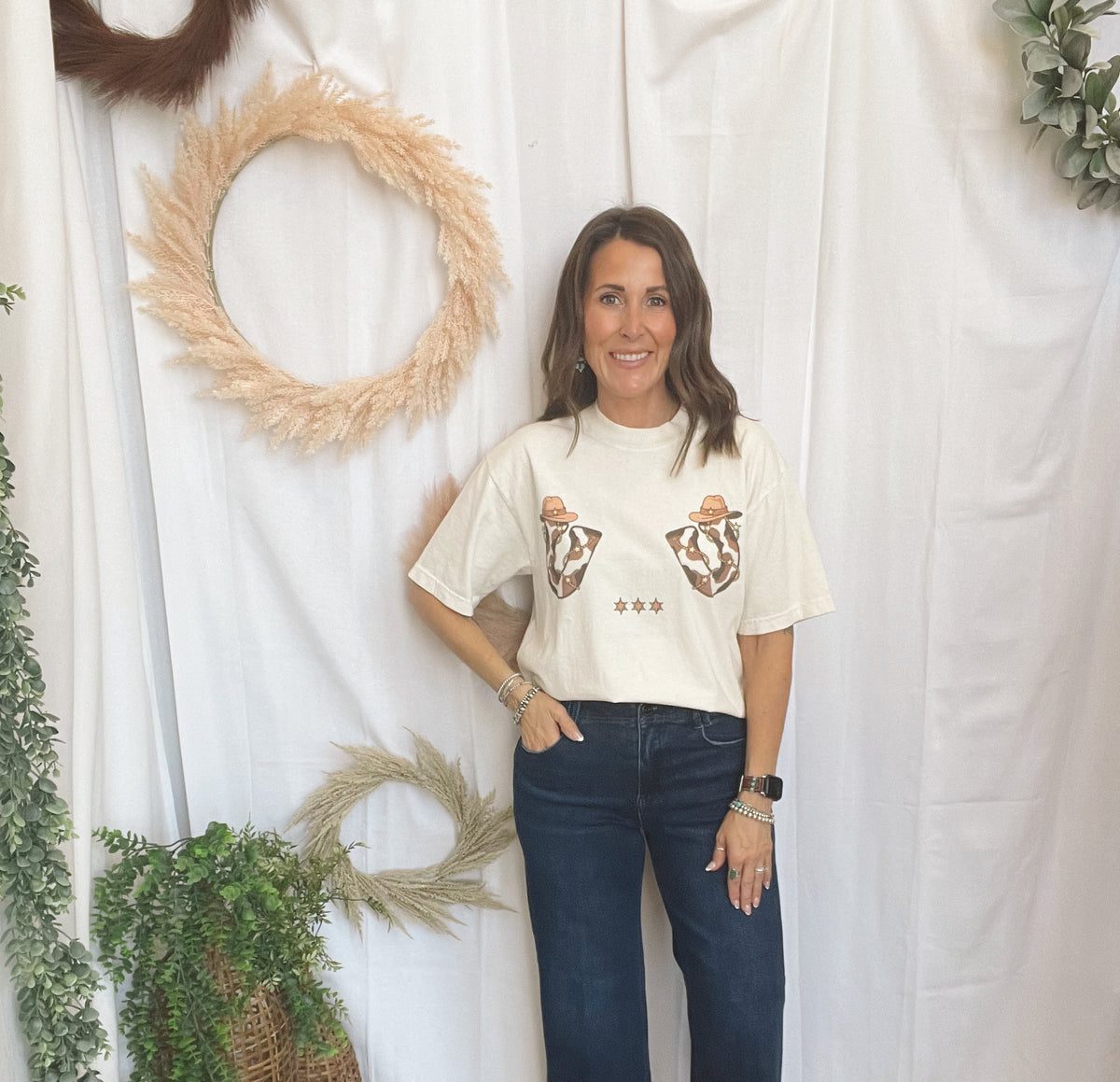 Risen Erika Wide Leg Ankle Jeans-Jeans-risen-The Silo Boutique, Women's Fashion Boutique Located in Warren and Grand Forks North Dakota