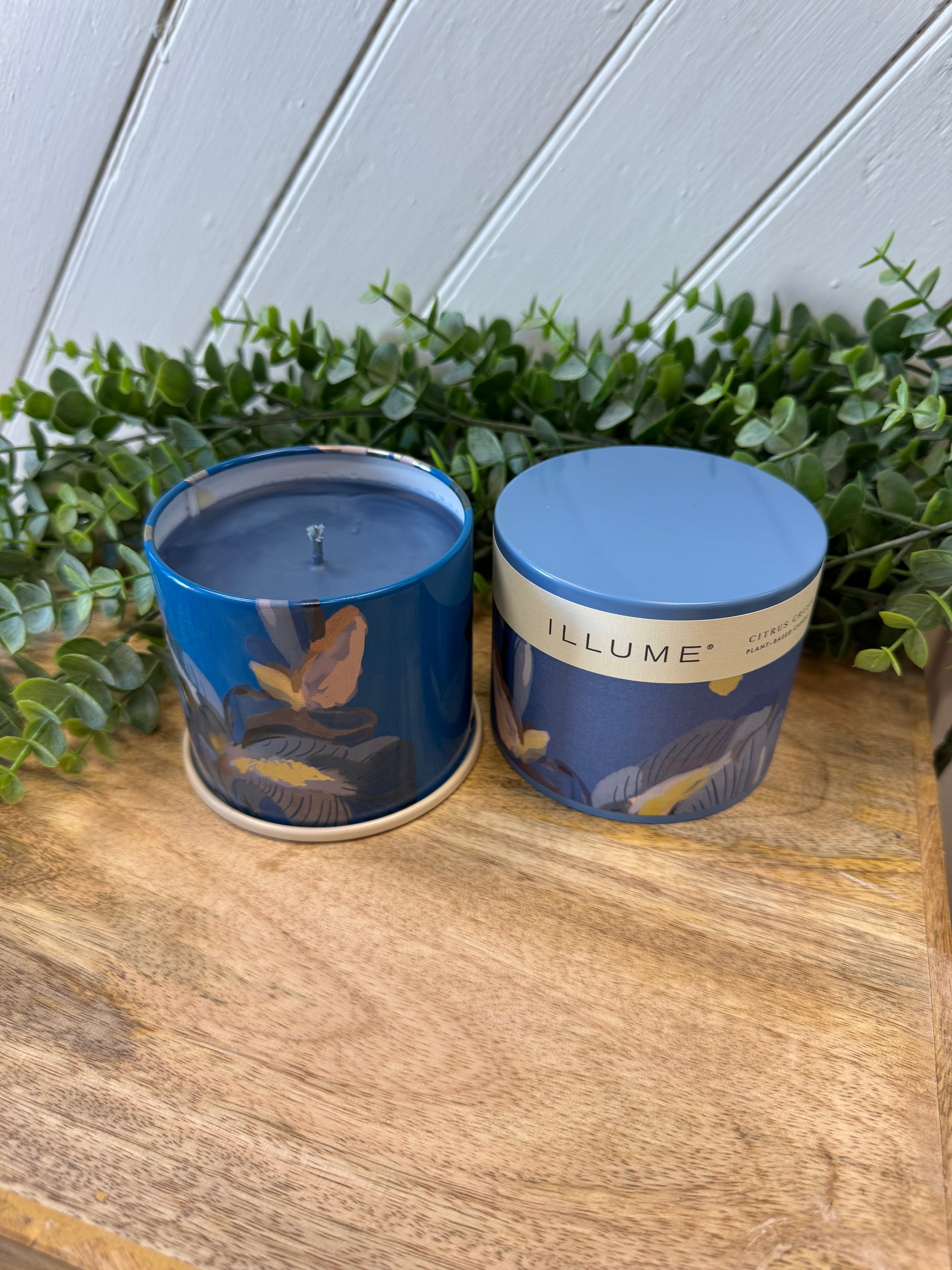 Illume Citrus Crush Vanity Tin Candle-Candles-Illume-The Silo Boutique, Women's Fashion Boutique Located in Warren and Grand Forks North Dakota