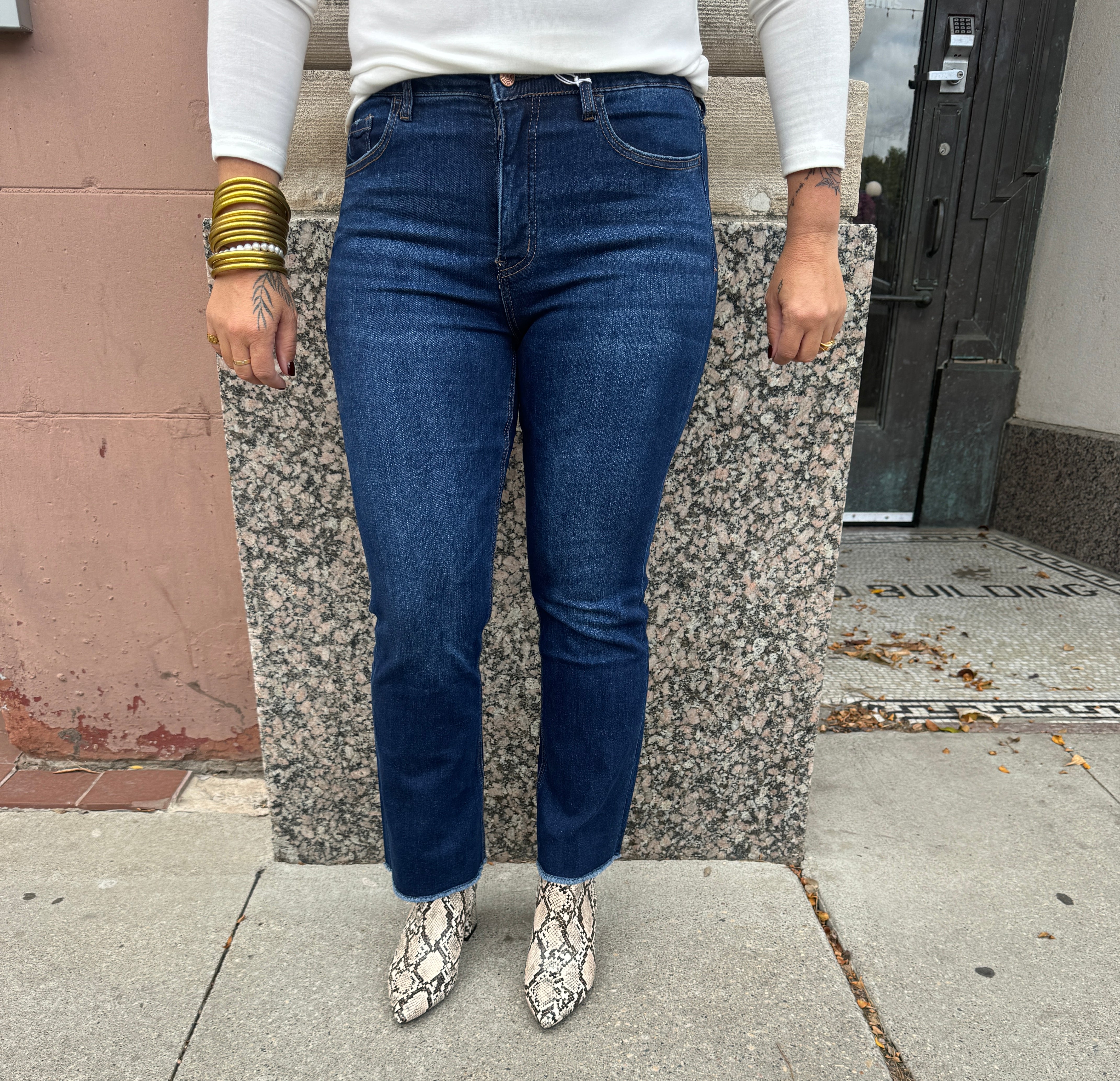 Lovervet Dark Denim Jeans-Final Sale-Jeans-lovervet-The Silo Boutique, Women's Fashion Boutique Located in Warren and Grand Forks North Dakota