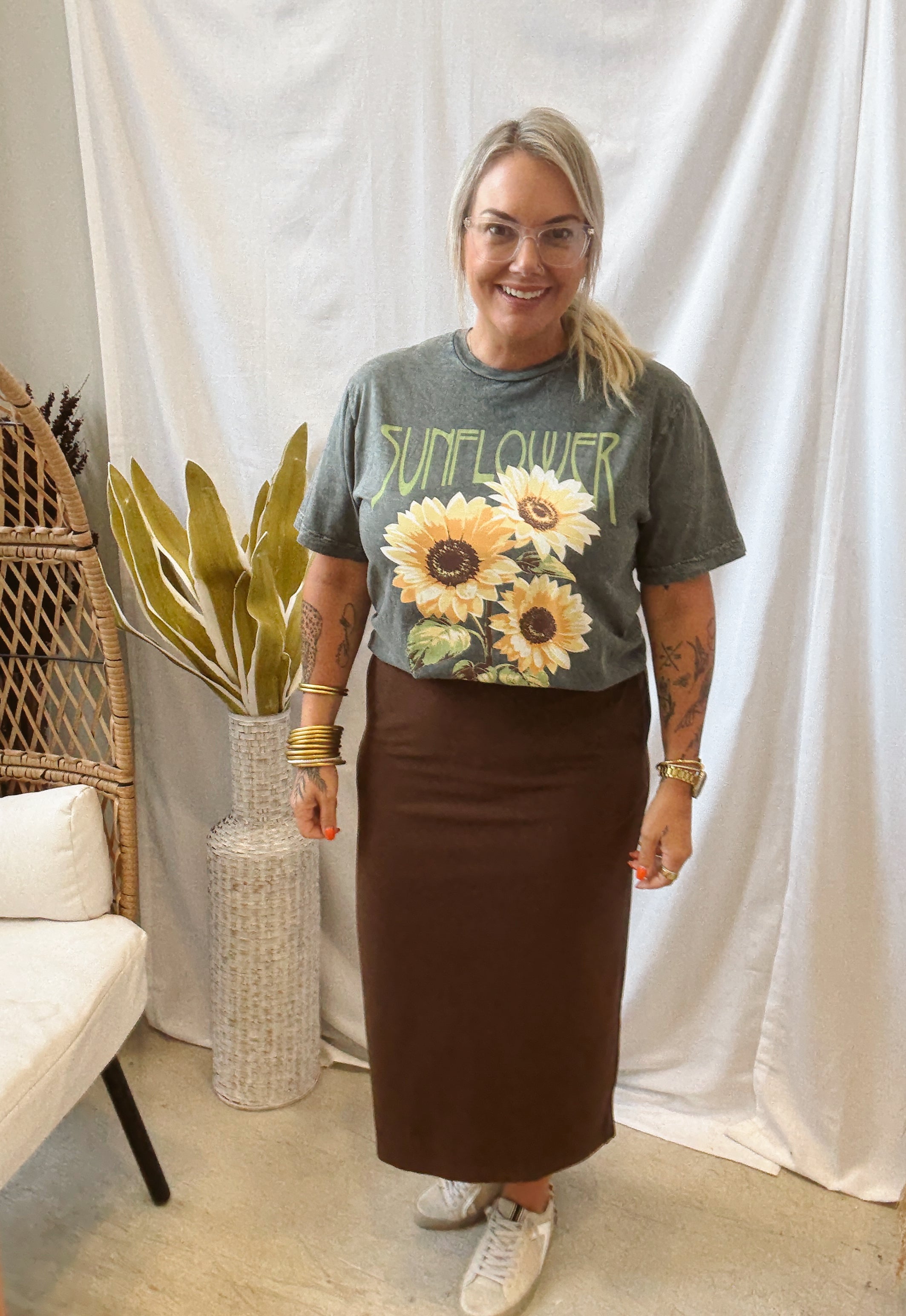 You Are My Sunshine Graphic Tee-Graphic Tees-lotus-The Silo Boutique, Women's Fashion Boutique Located in Warren and Grand Forks North Dakota