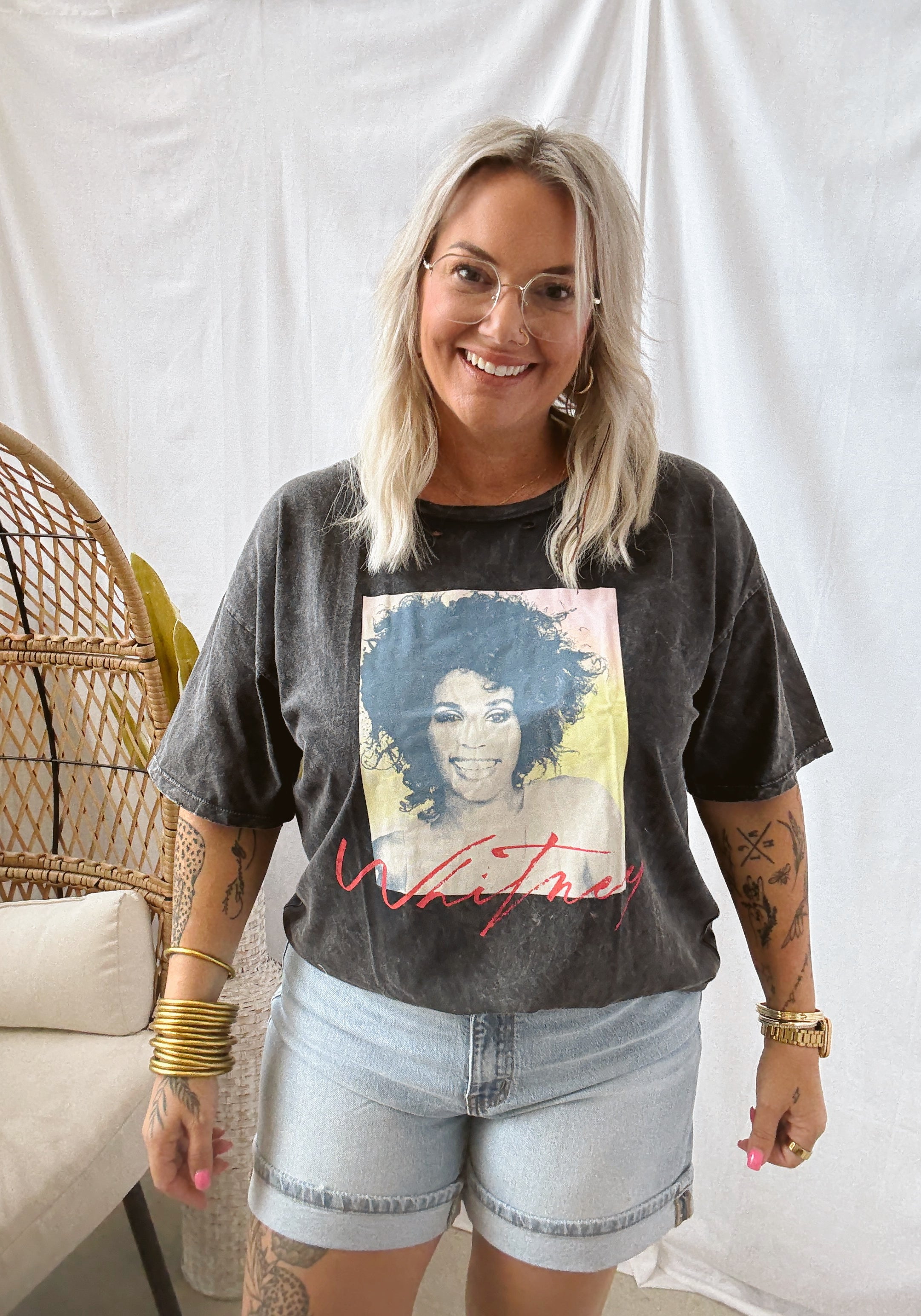 Whitney Tee-Final Sale-Graphic Tees-promesa-The Silo Boutique, Women's Fashion Boutique Located in Warren and Grand Forks North Dakota