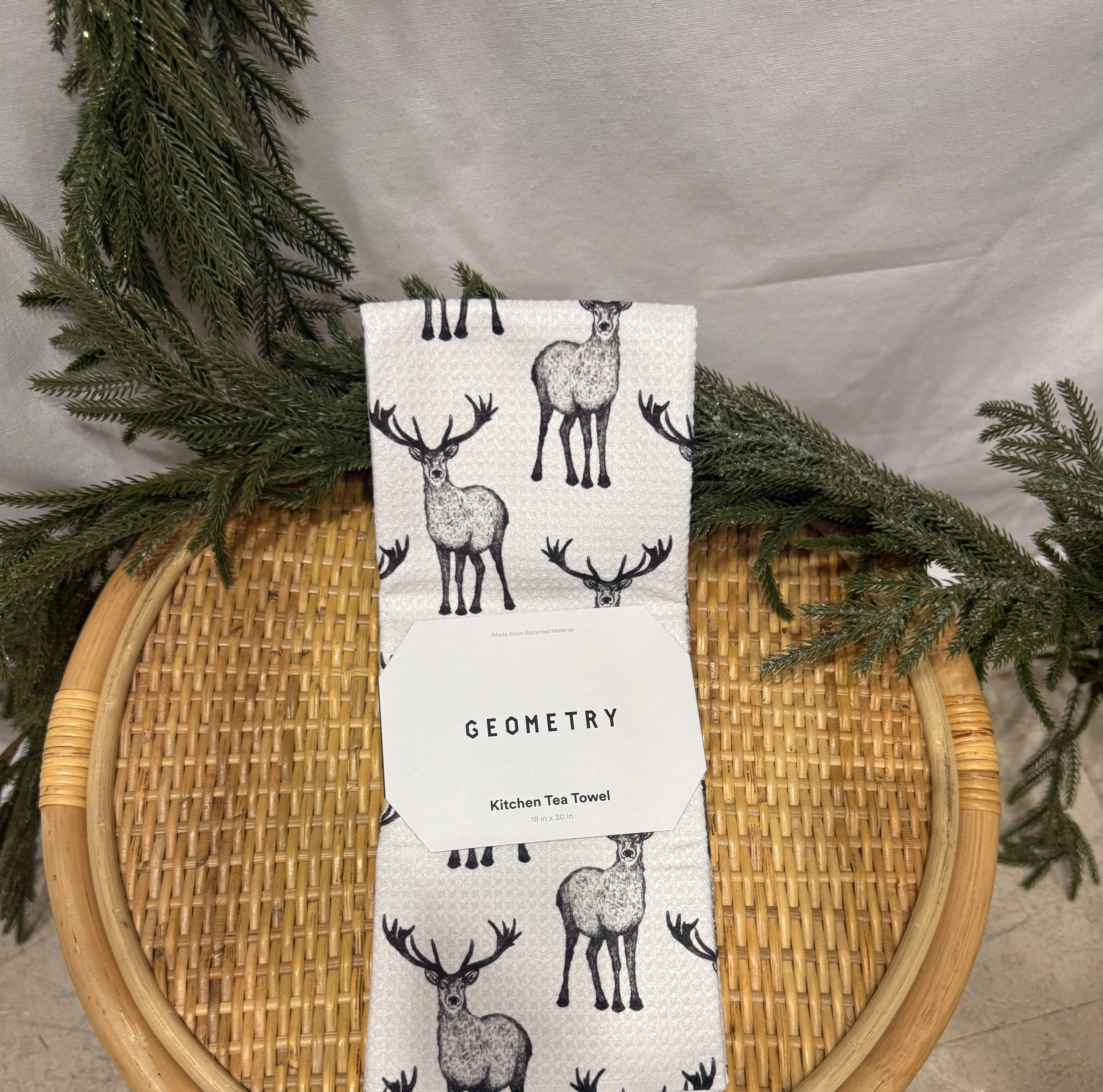 Geometry Tea Towel-dish cloth-geometry-The Silo Boutique, Women's Fashion Boutique Located in Warren and Grand Forks North Dakota