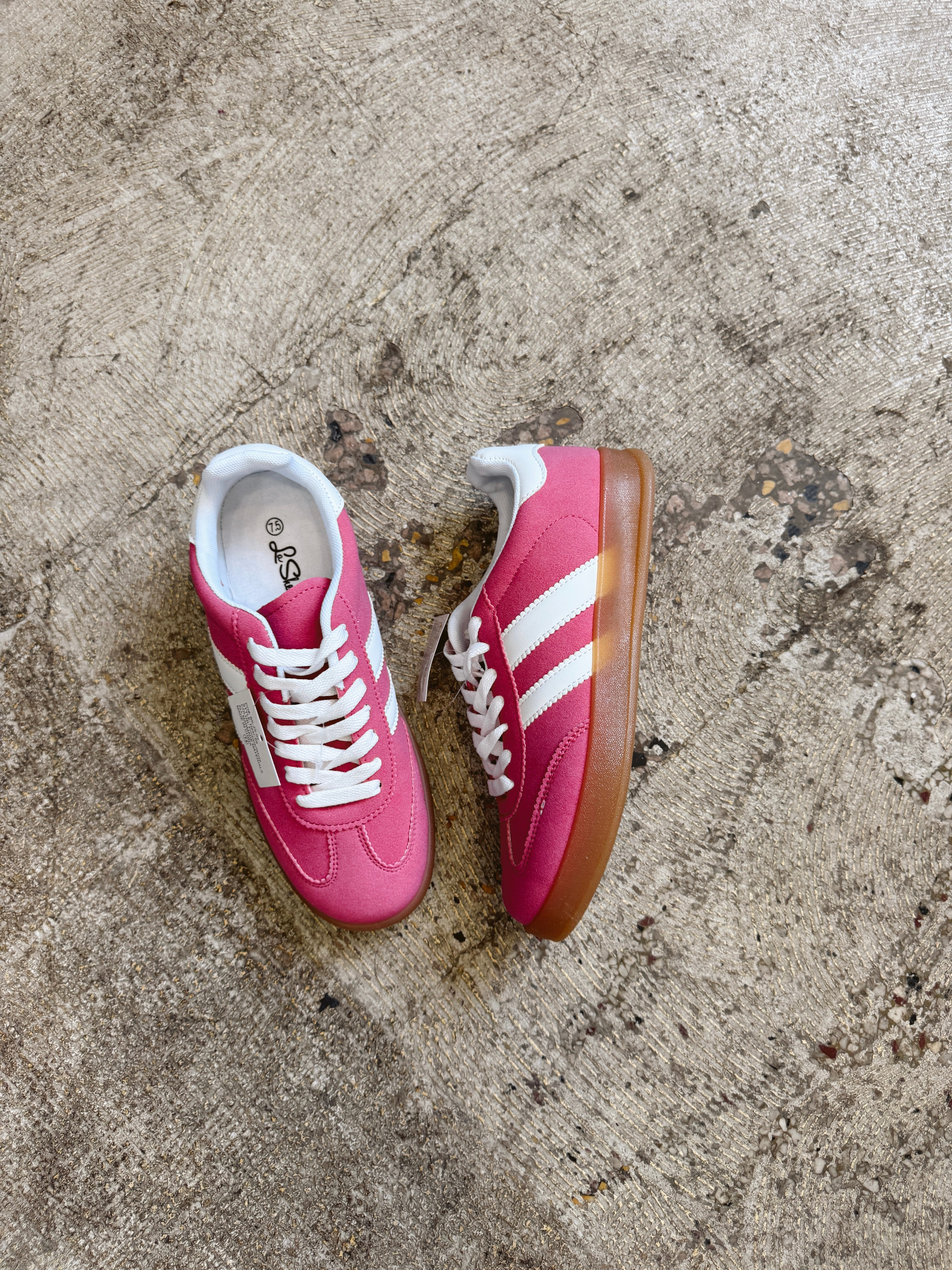 Pink Deer Sneakers-Sneakers-Forever Link-The Silo Boutique, Women's Fashion Boutique Located in Warren and Grand Forks North Dakota