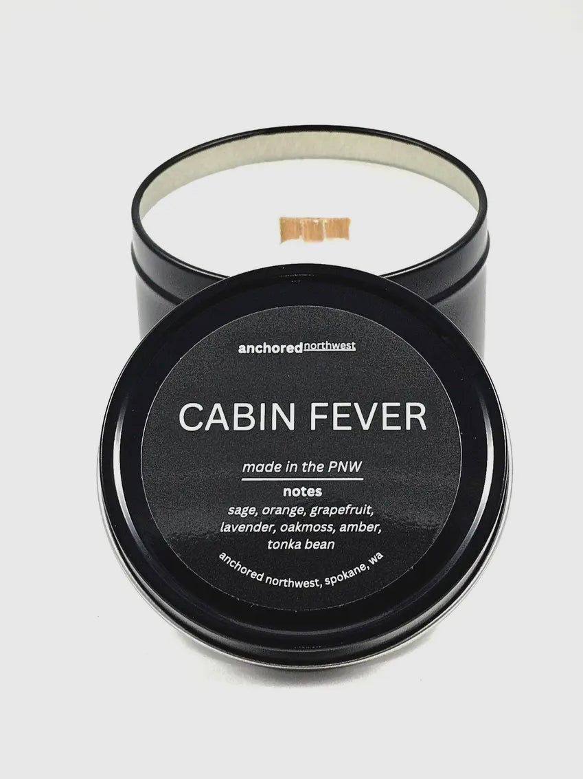 Anchored Northwest Tin Candles-Candles-anchored Northwest-The Silo Boutique, Women's Fashion Boutique Located in Warren and Grand Forks North Dakota