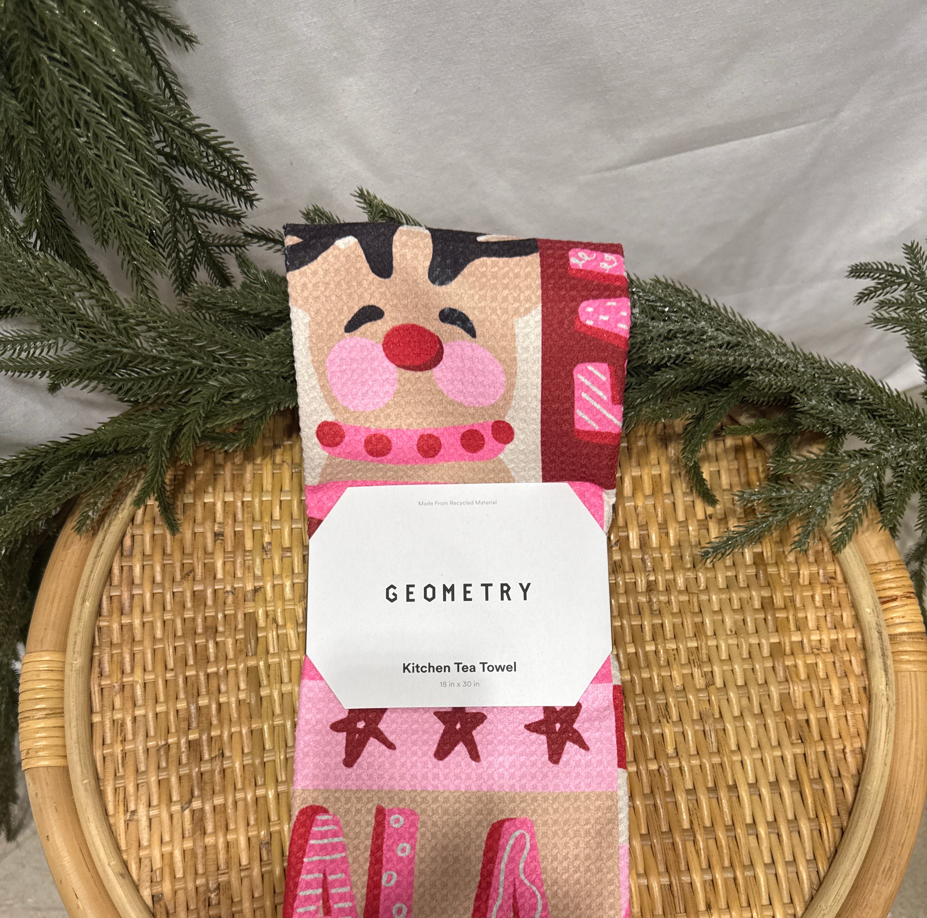 Geometry Tea Towel-dish cloth-geometry-The Silo Boutique, Women's Fashion Boutique Located in Warren and Grand Forks North Dakota