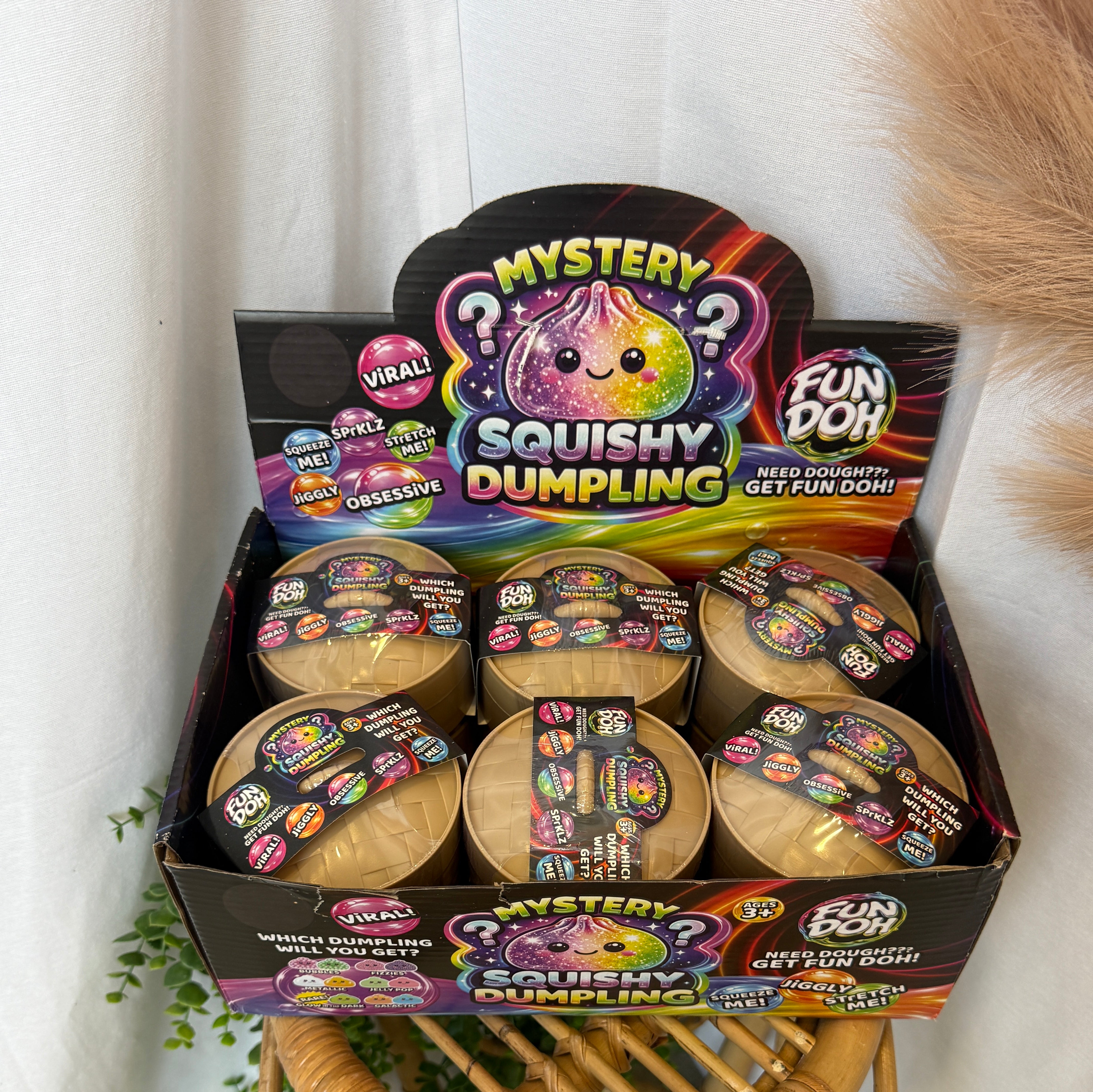 Mystery Squishy Dumpling-toys-faire-The Silo Boutique, Women's Fashion Boutique Located in Warren and Grand Forks North Dakota