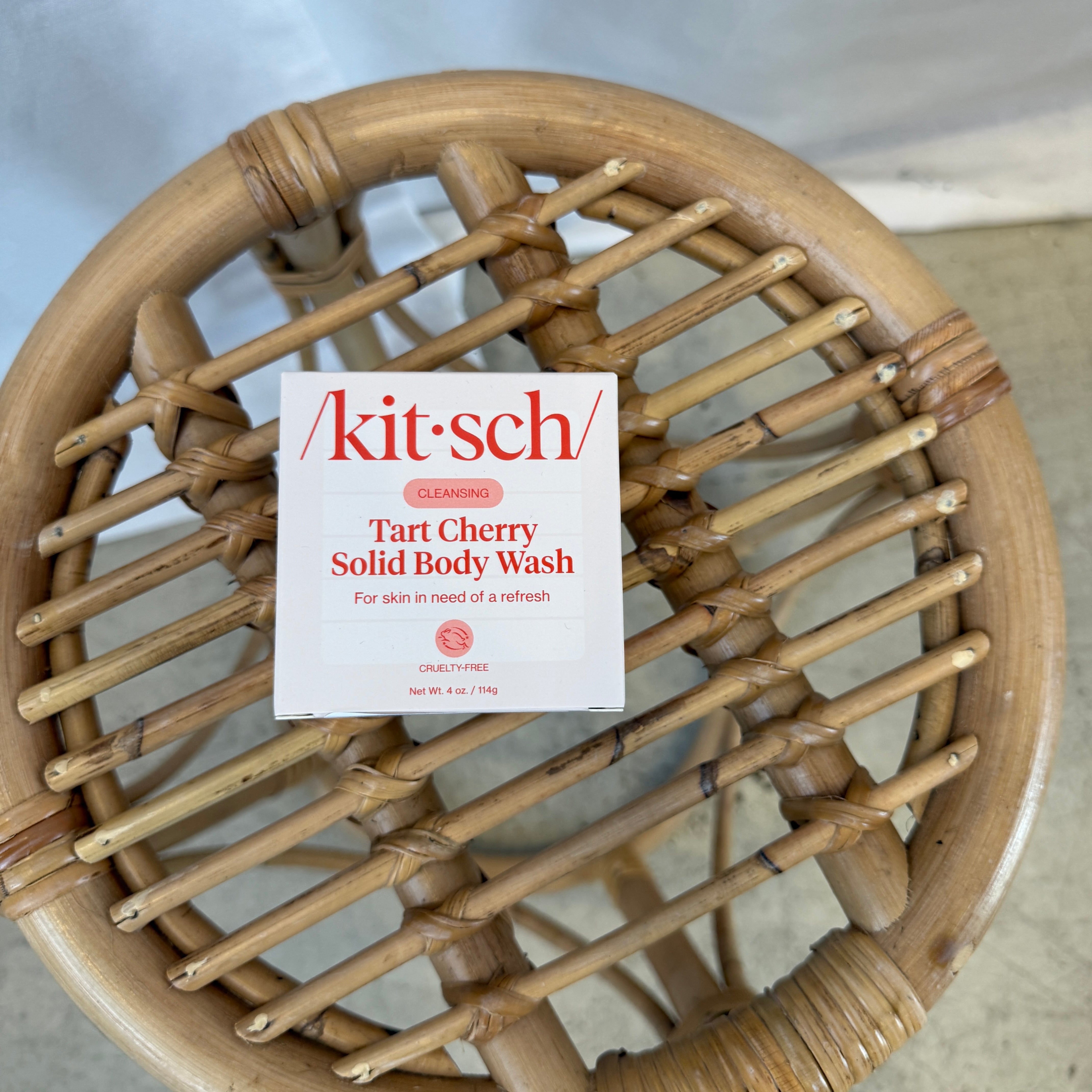 Kitsch Sugar Tart Cherry Body Wash-Beauty-kitsch-The Silo Boutique, Women's Fashion Boutique Located in Warren and Grand Forks North Dakota