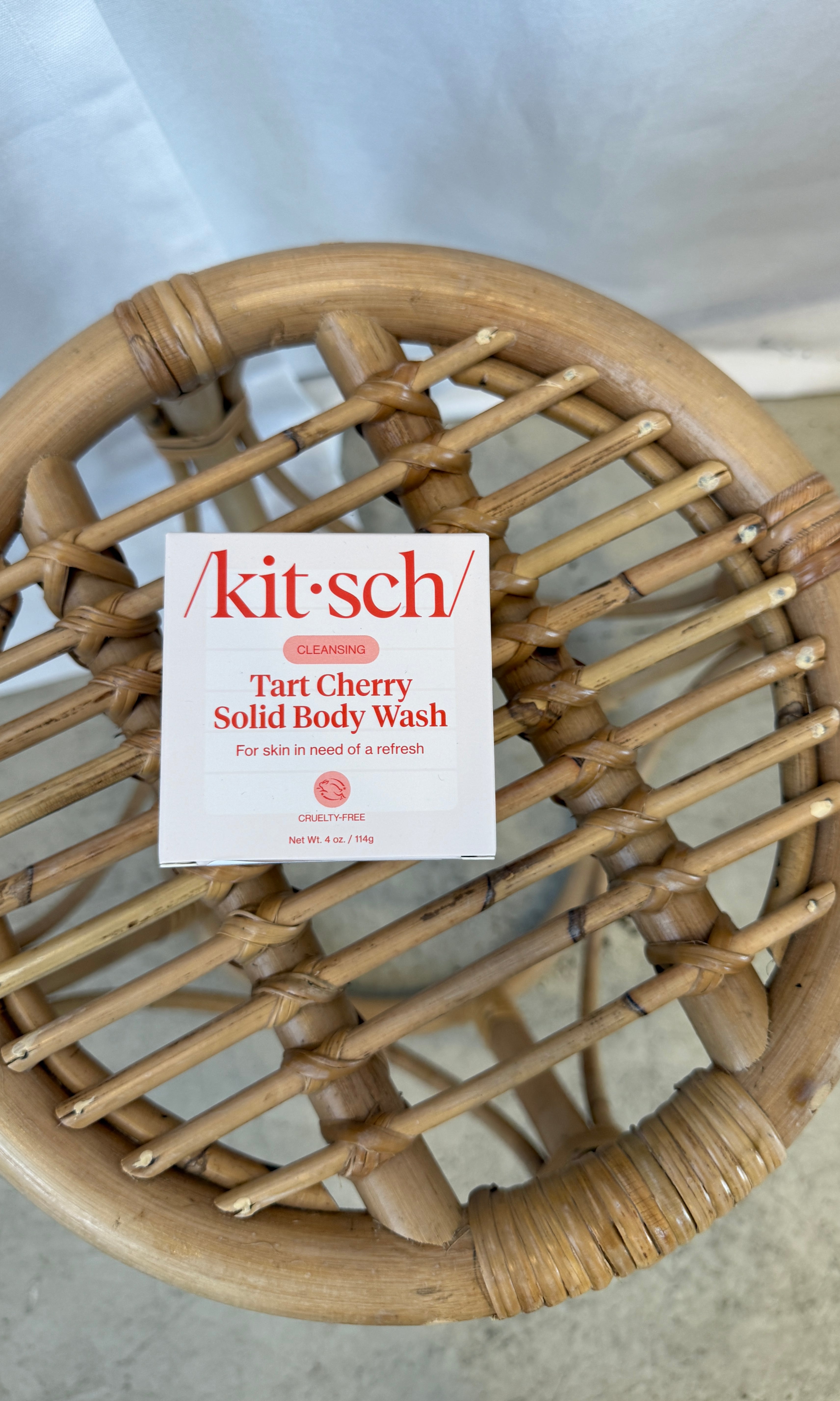 Kitsch Sugar Tart Cherry Body Wash-Beauty-kitsch-The Silo Boutique, Women's Fashion Boutique Located in Warren and Grand Forks North Dakota