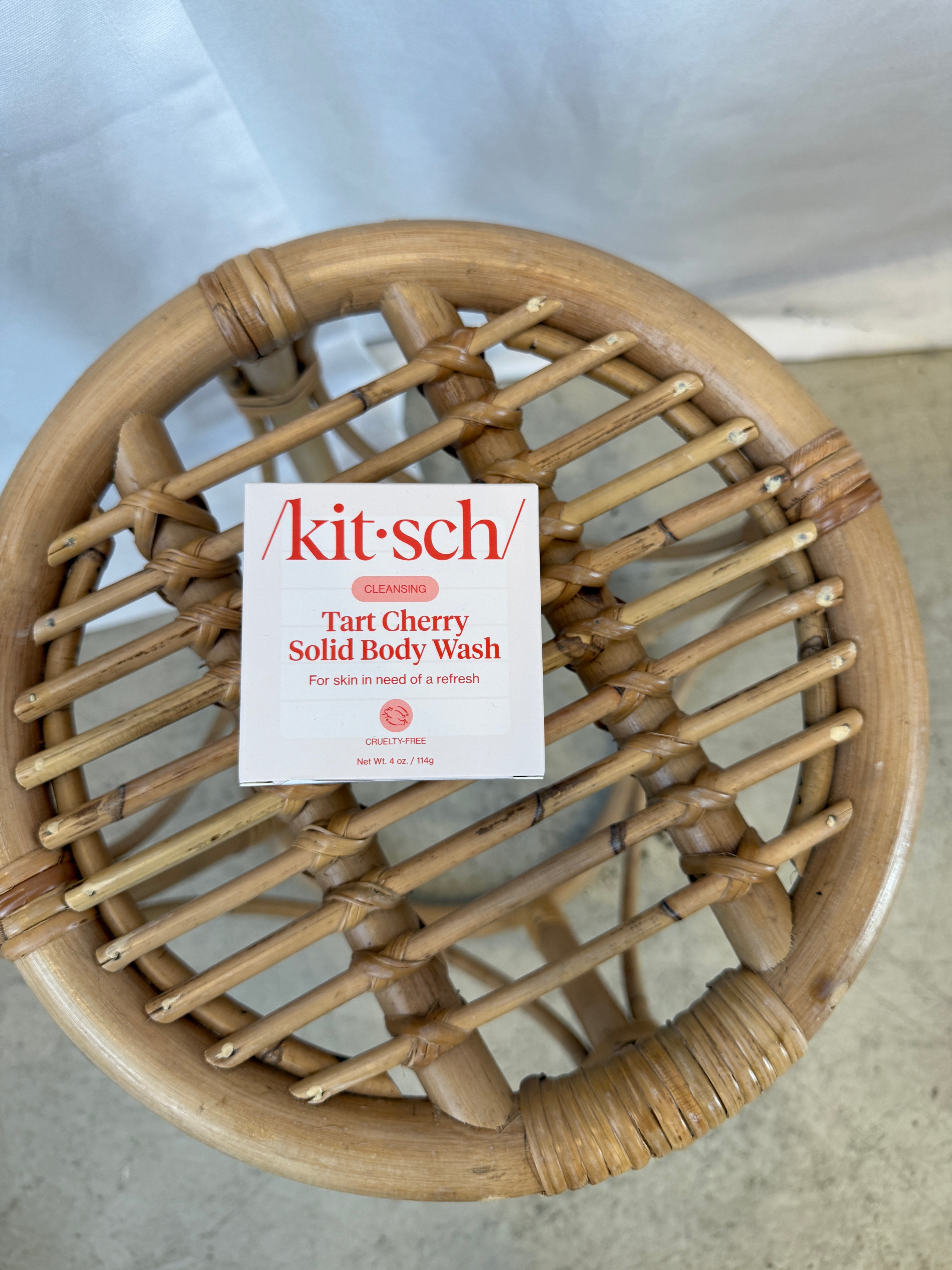 Kitsch Sugar Tart Cherry Body Wash-Beauty-kitsch-The Silo Boutique, Women's Fashion Boutique Located in Warren and Grand Forks North Dakota