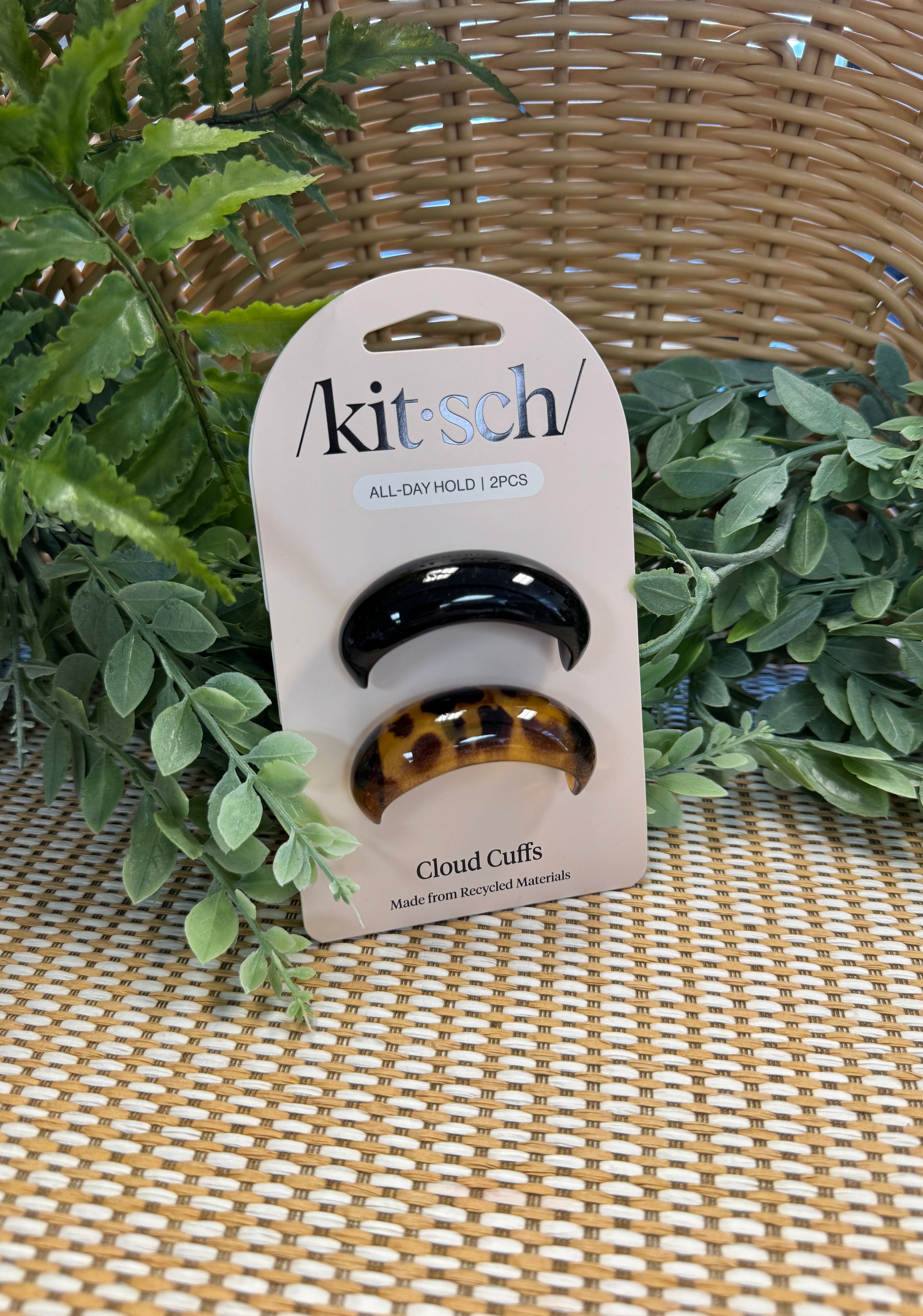 Kitsch Black & Tort Hair Cuffs-Hair Accessories-kitsch-The Silo Boutique, Women's Fashion Boutique Located in Warren and Grand Forks North Dakota