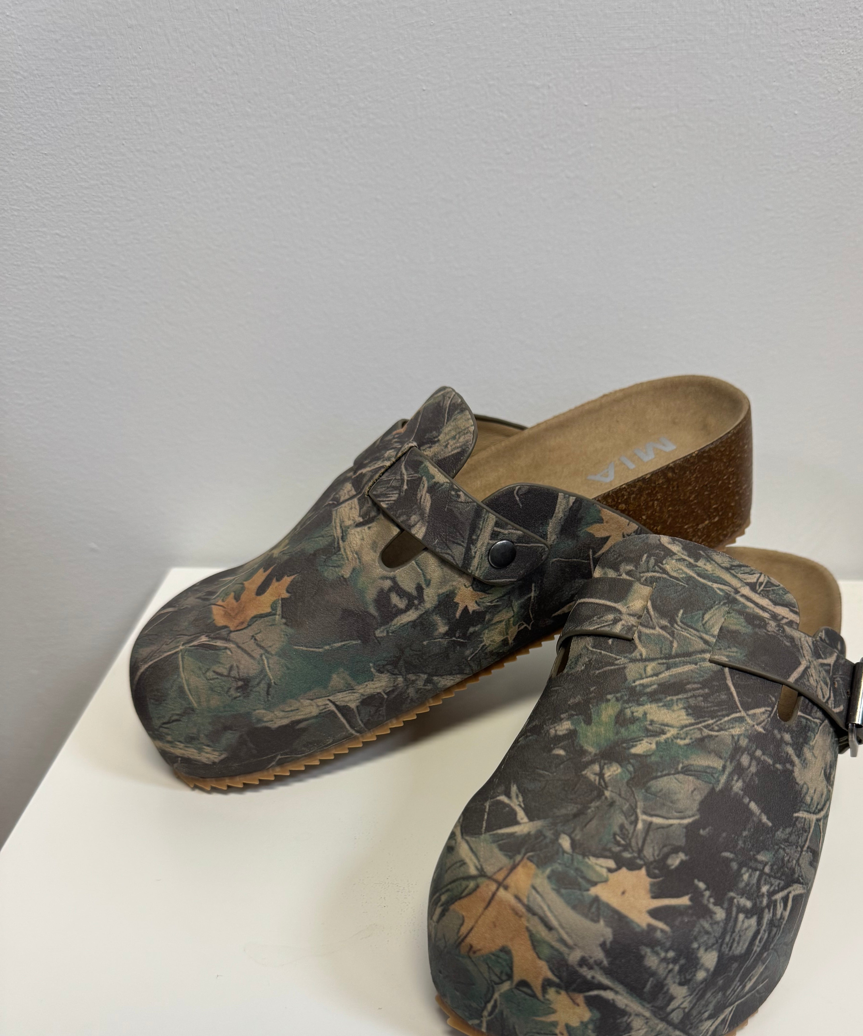 MIA Qwest Camo Clog-Sneakers-MIA-The Silo Boutique, Women's Fashion Boutique Located in Warren and Grand Forks North Dakota