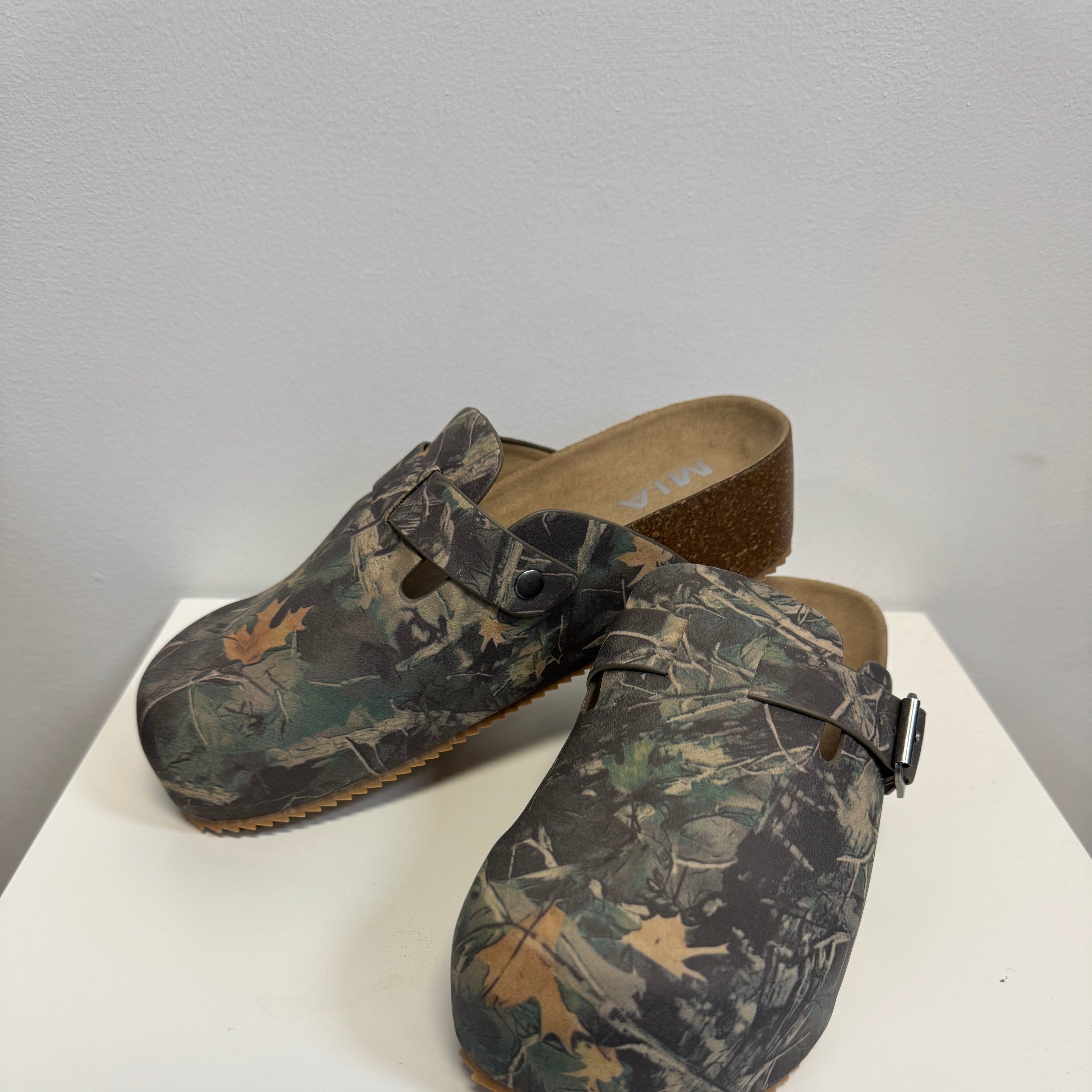 MIA Qwest Camo Clog-Sneakers-MIA-The Silo Boutique, Women's Fashion Boutique Located in Warren and Grand Forks North Dakota