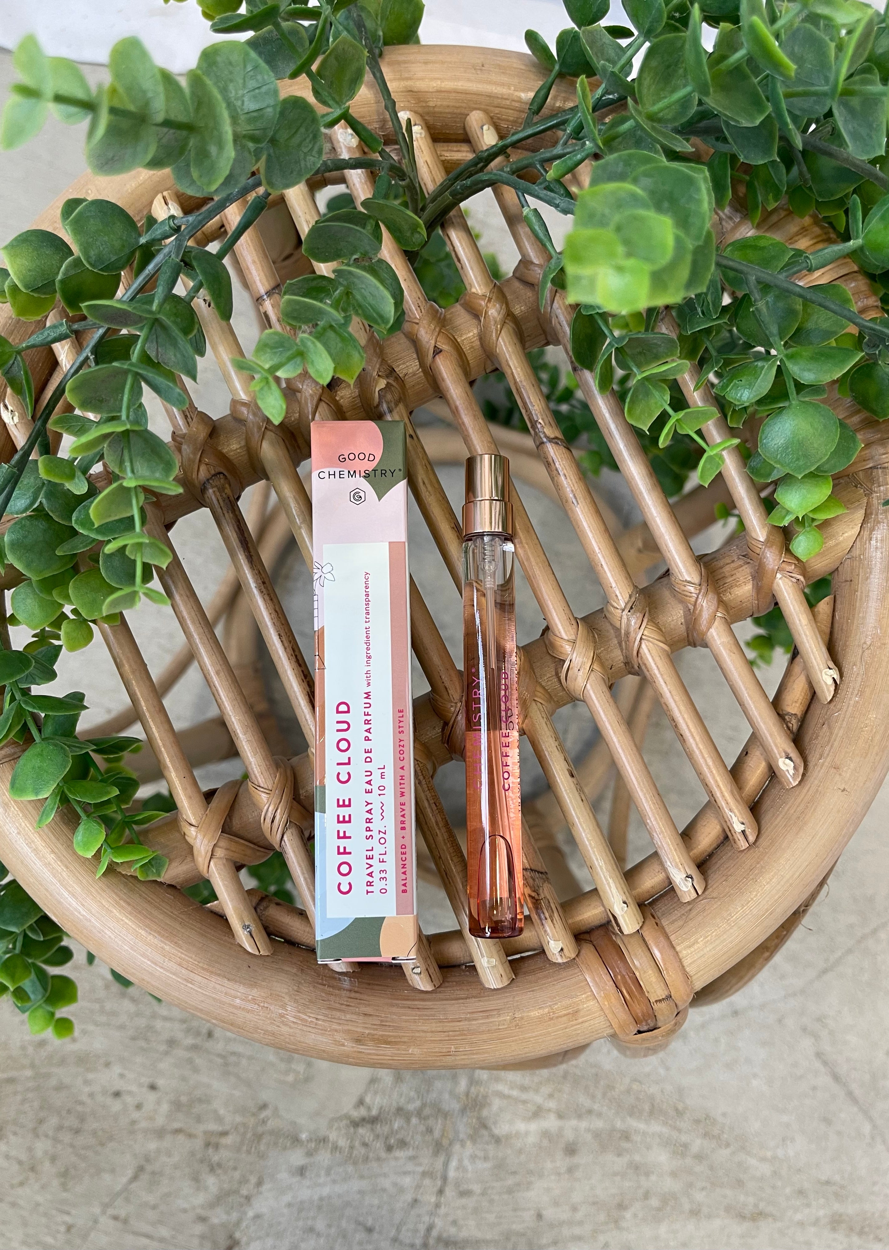 Good Chemistry Travel Spray-Coffee Cloud-Perfume-good chemistry-The Silo Boutique, Women's Fashion Boutique Located in Warren and Grand Forks North Dakota