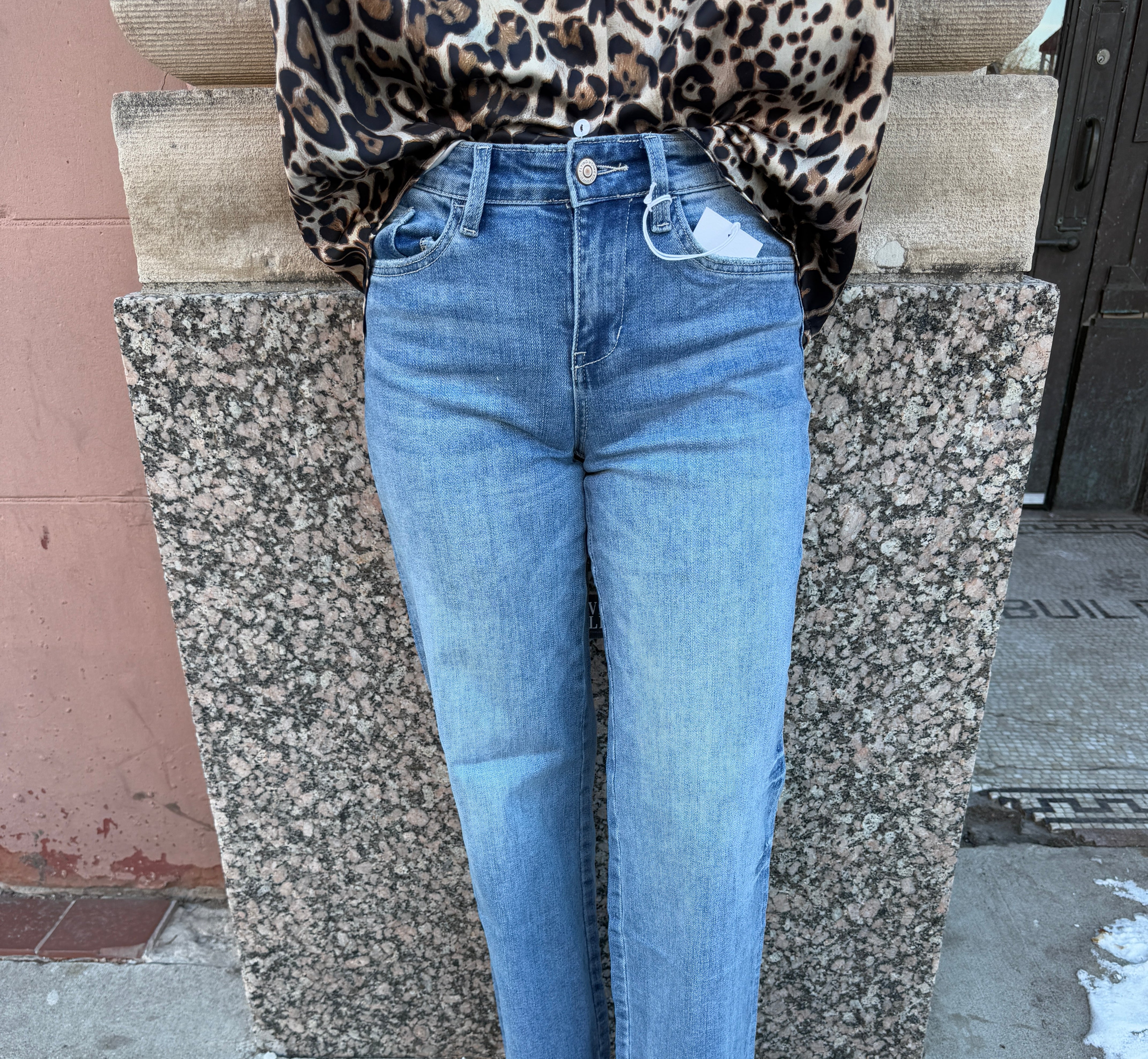 Flying Monkey Permissible Trouser Jeans-Jeans-flying monkey-The Silo Boutique, Women's Fashion Boutique Located in Warren and Grand Forks North Dakota